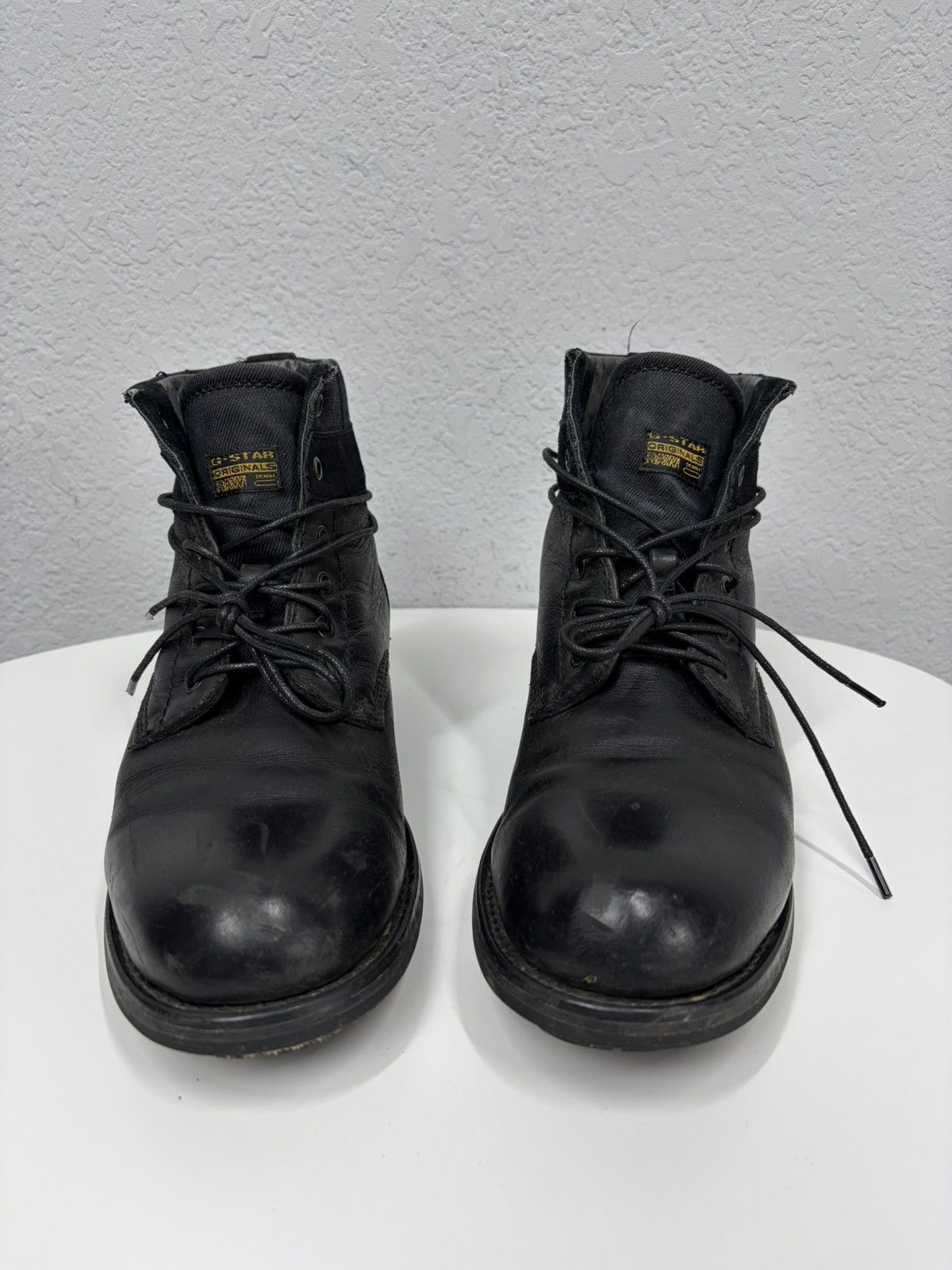 Hedi Slimane Vintage Y2K Black Leather Side Zip Boots Guidi Marsell Style Size US 9 / EU 42 - 8 Thumbnail