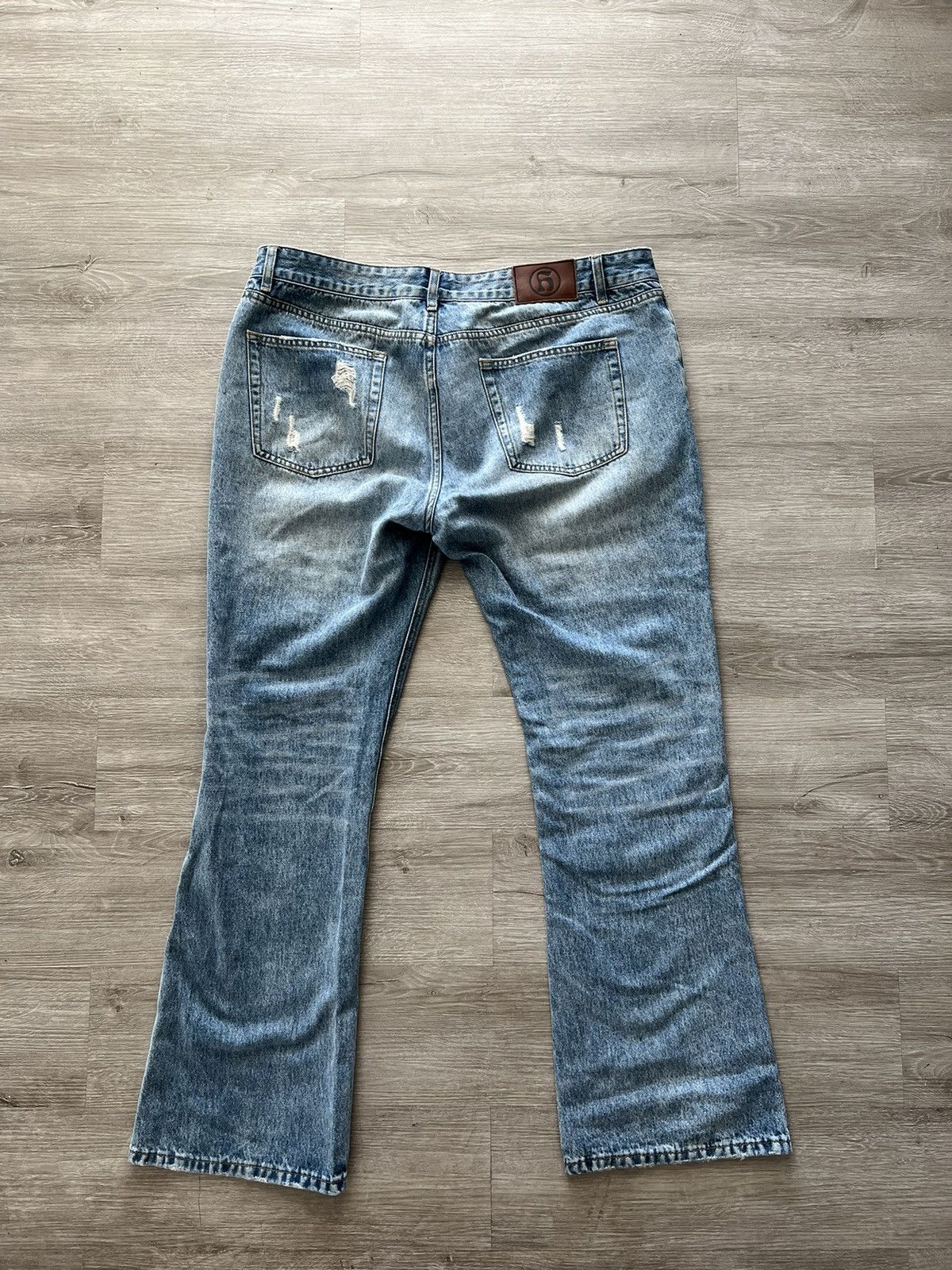 Handmade Handmade Rust Distressed Denim Size US 36 / EU 52 - 2 Thumbnail