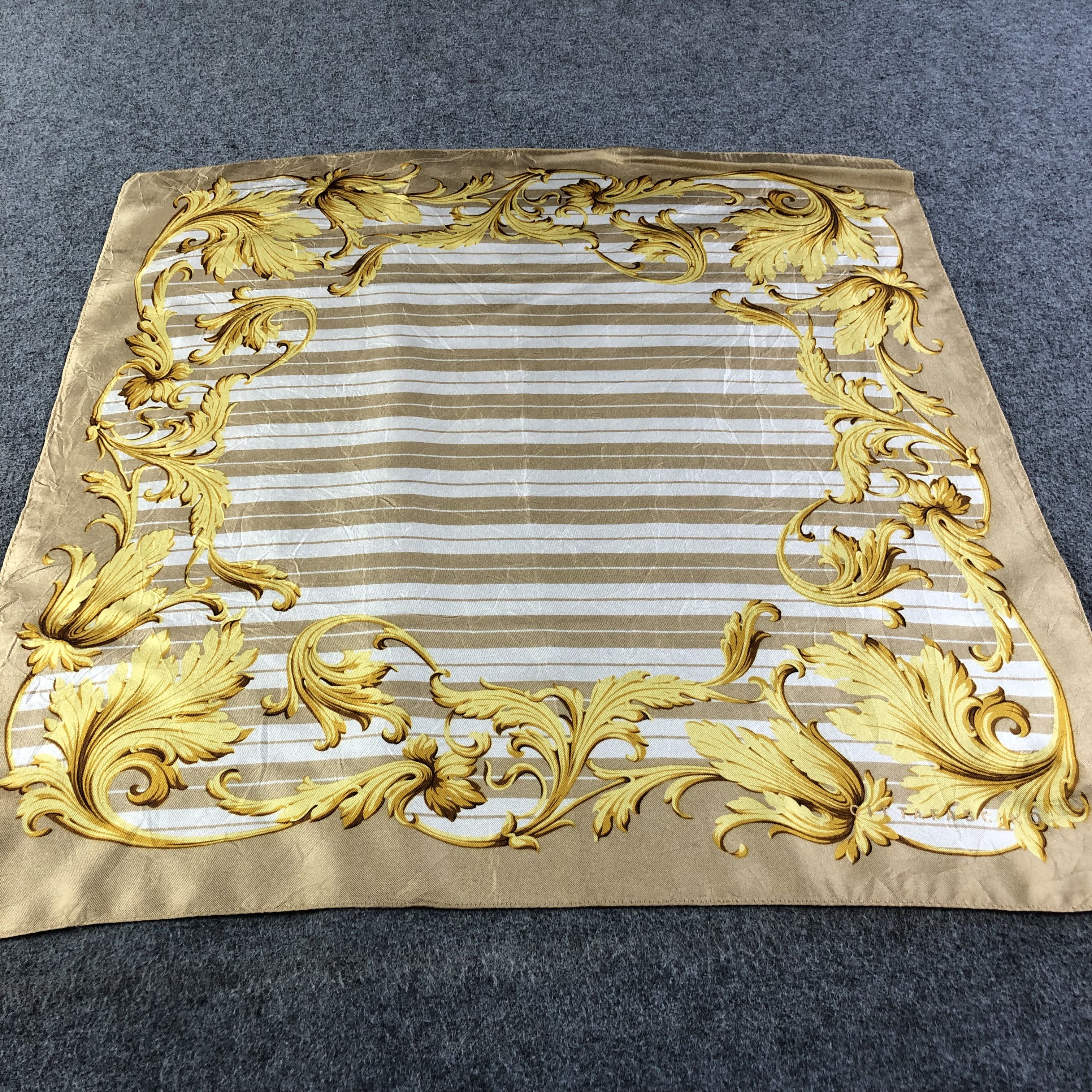 Cittafascino Baroque Silk Scarf M549