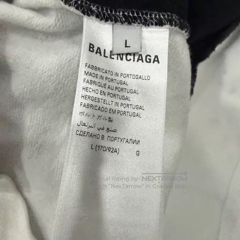 Balenciaga Balenciaga Thin Fleece Zip-Up Hoodie Size US L / EU 52-54 / 3 - 8 Thumbnail