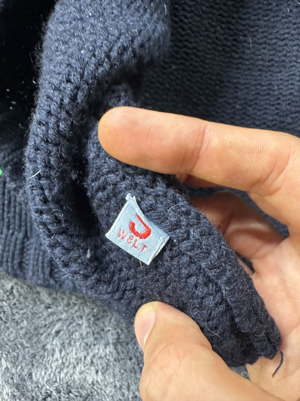 W&LT FW96-97 Runway Giant Pois Knitted Sweater Size US S / EU 44-46 / 1 - 5 Thumbnail