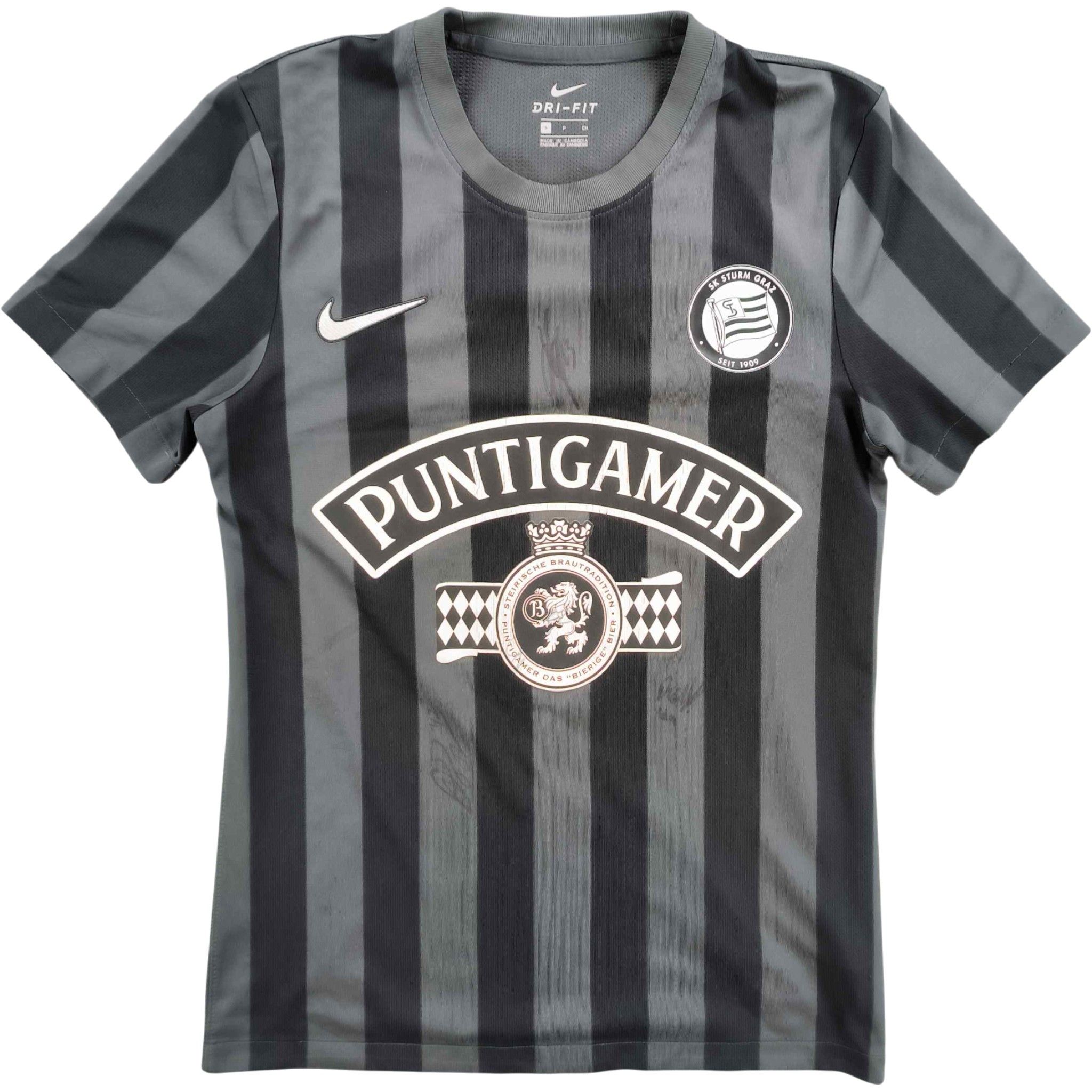 Nike SIGNED Sturm Graz 2021-22 Nike home football jersey size S Size US S / EU 44-46 / 1 - 1 Thumbnail