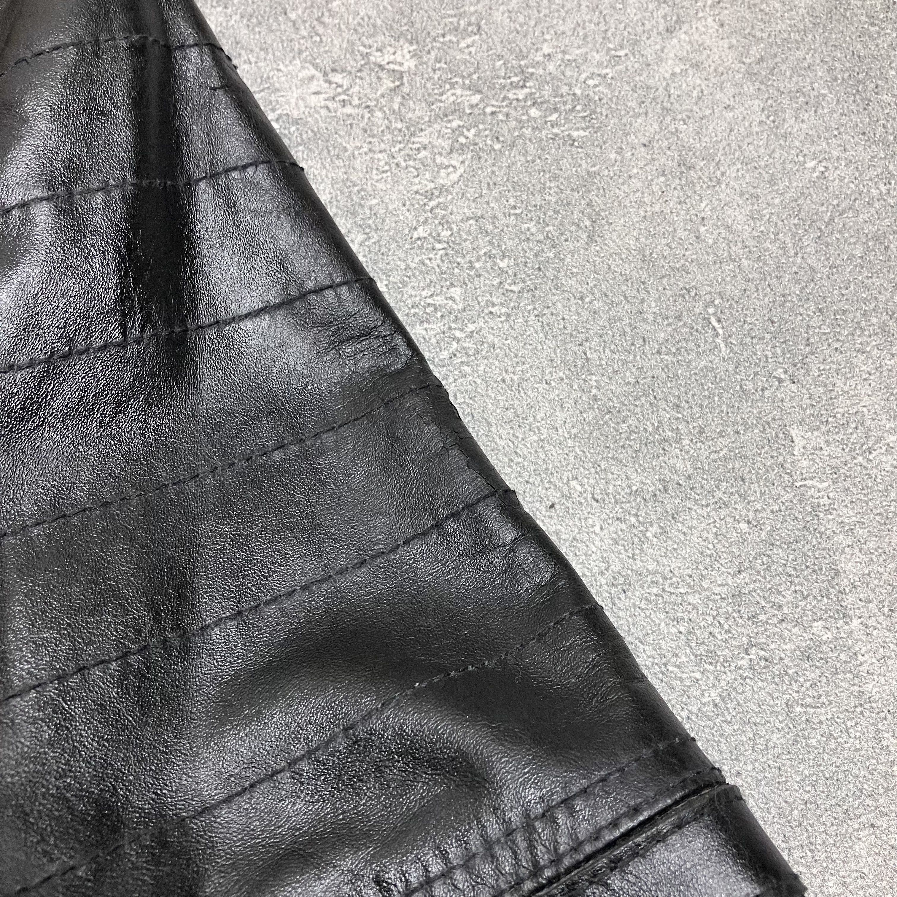 20471120 20471120 (Hyoma) A/W 2000-2001 real leather biker jacket Size US M / EU 48-50 / 2 - 7 Thumbnail