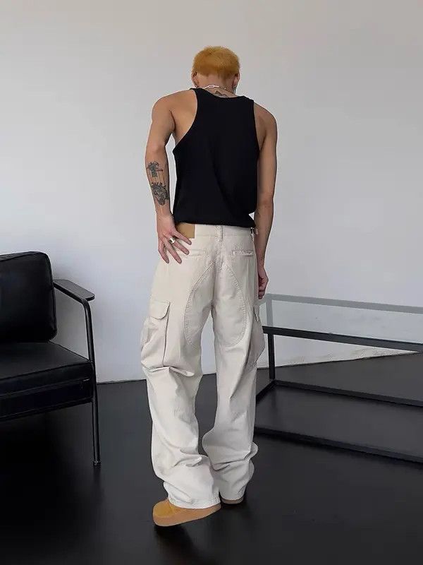 Japanese Brand Vintage harajuku style denim pants Size US 31 - 4 Thumbnail