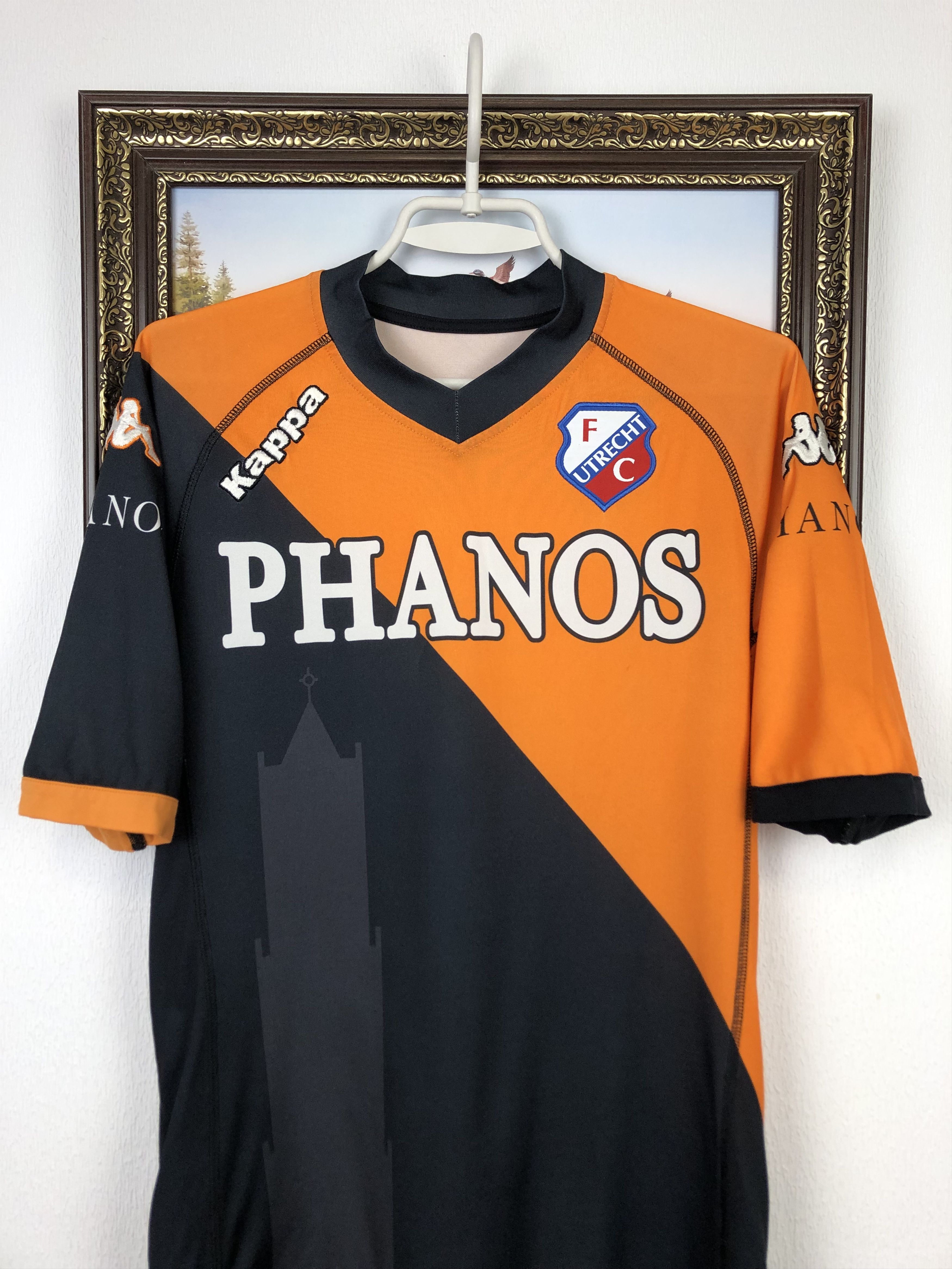 Kappa FC Utrecht football shirt 2009 Soccer Kappa Jersey Tee Hype Size US S / EU 44-46 / 1 - 2 Thumbnail