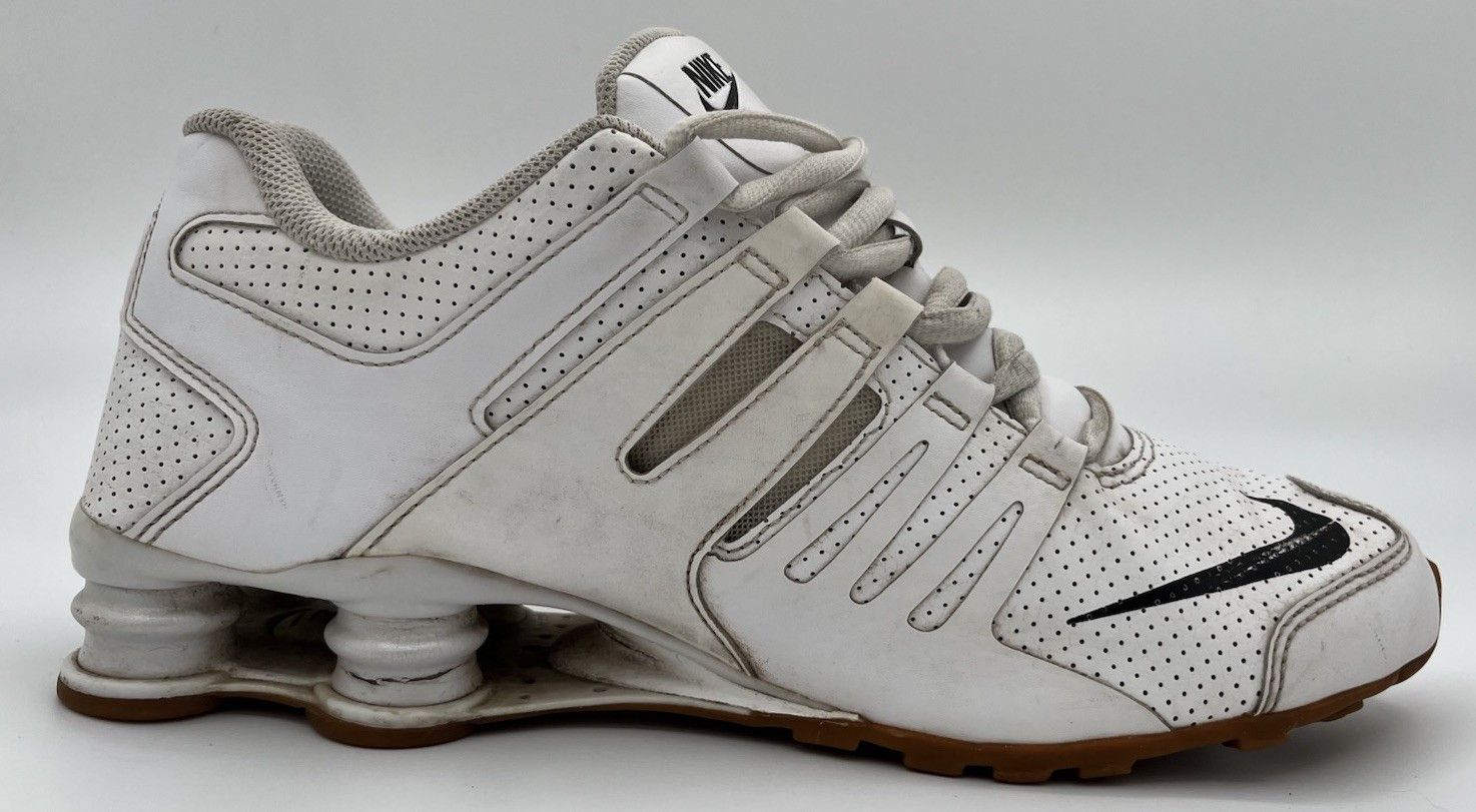 Nike Nike Shox Current Premium 2015 Men’s Size 10 White Black Gum Size US 10 / EU 43 - 7 Thumbnail
