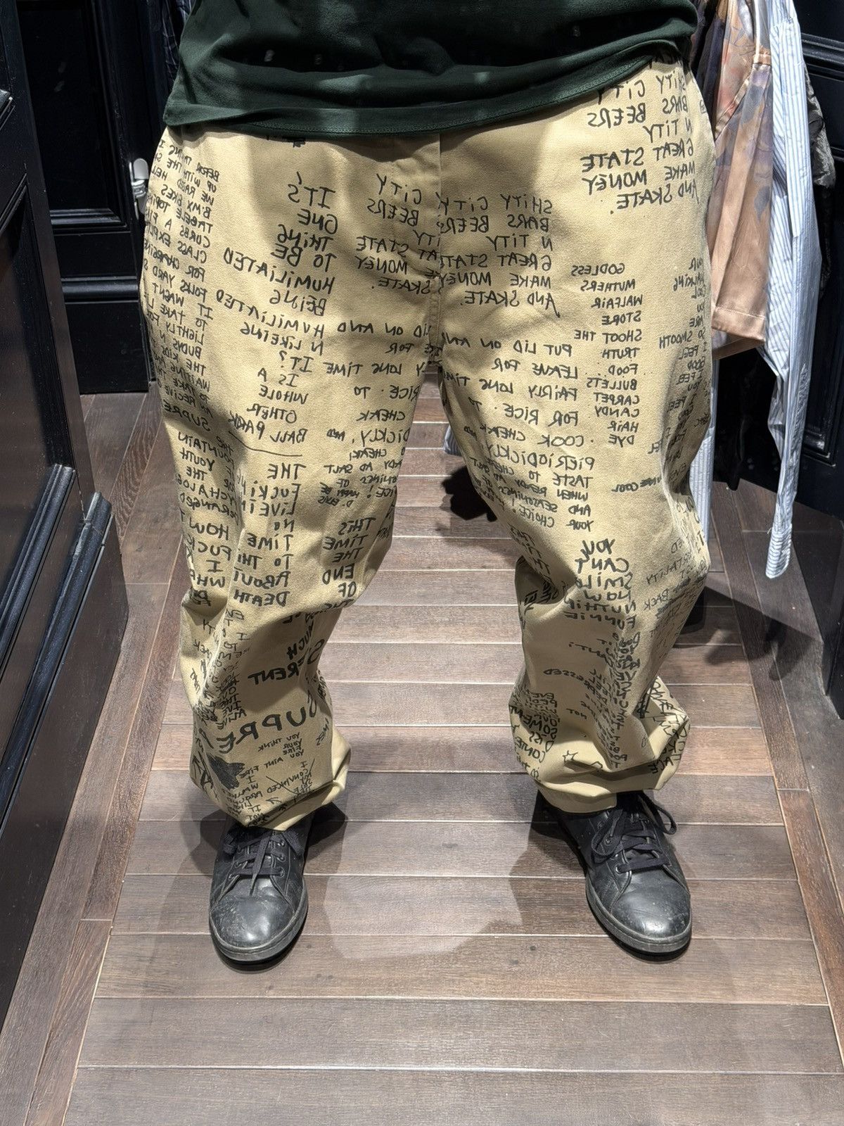RARE Supreme Graffiti Chinos