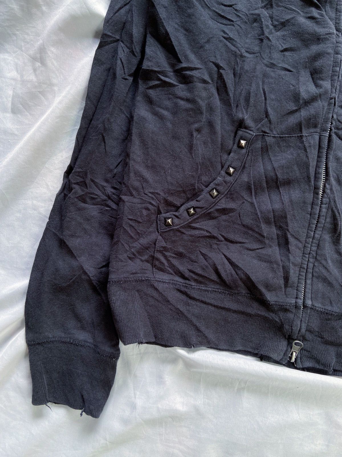 Beauty Beast RAMPAGE DISTRESSED PUNK ZIP HOODIE number nine rick owens Size US M / EU 48-50 / 2 - 4 Thumbnail