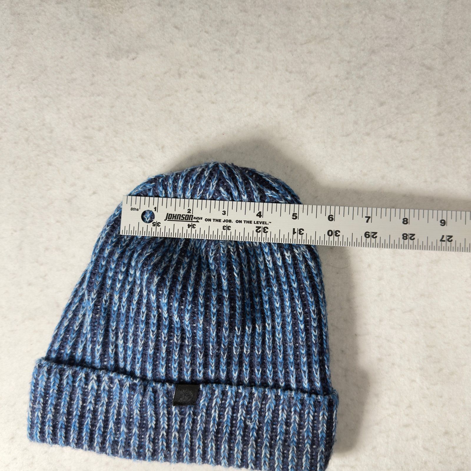 Other All In Motion Ski Hat Beanie Blue Knit Fleece Lined OSFM Size ONE SIZE - 10 Thumbnail