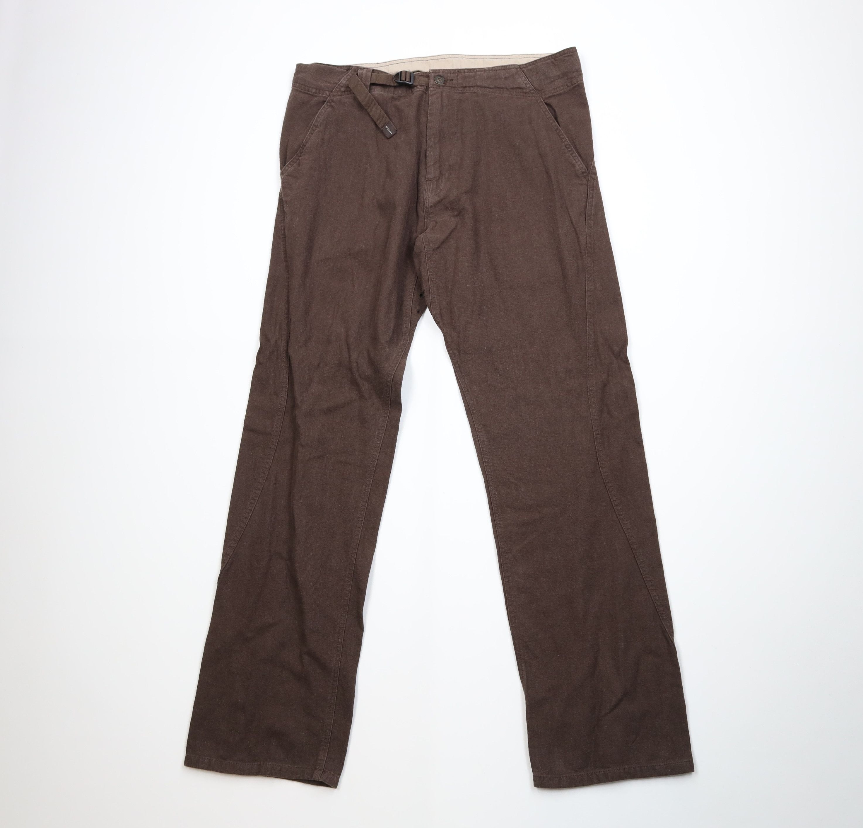 Prana prAna Breathe Hemp Organic Cotton Wide Leg Hiking Pants Size US 36 / EU 52 - 1 Thumbnail