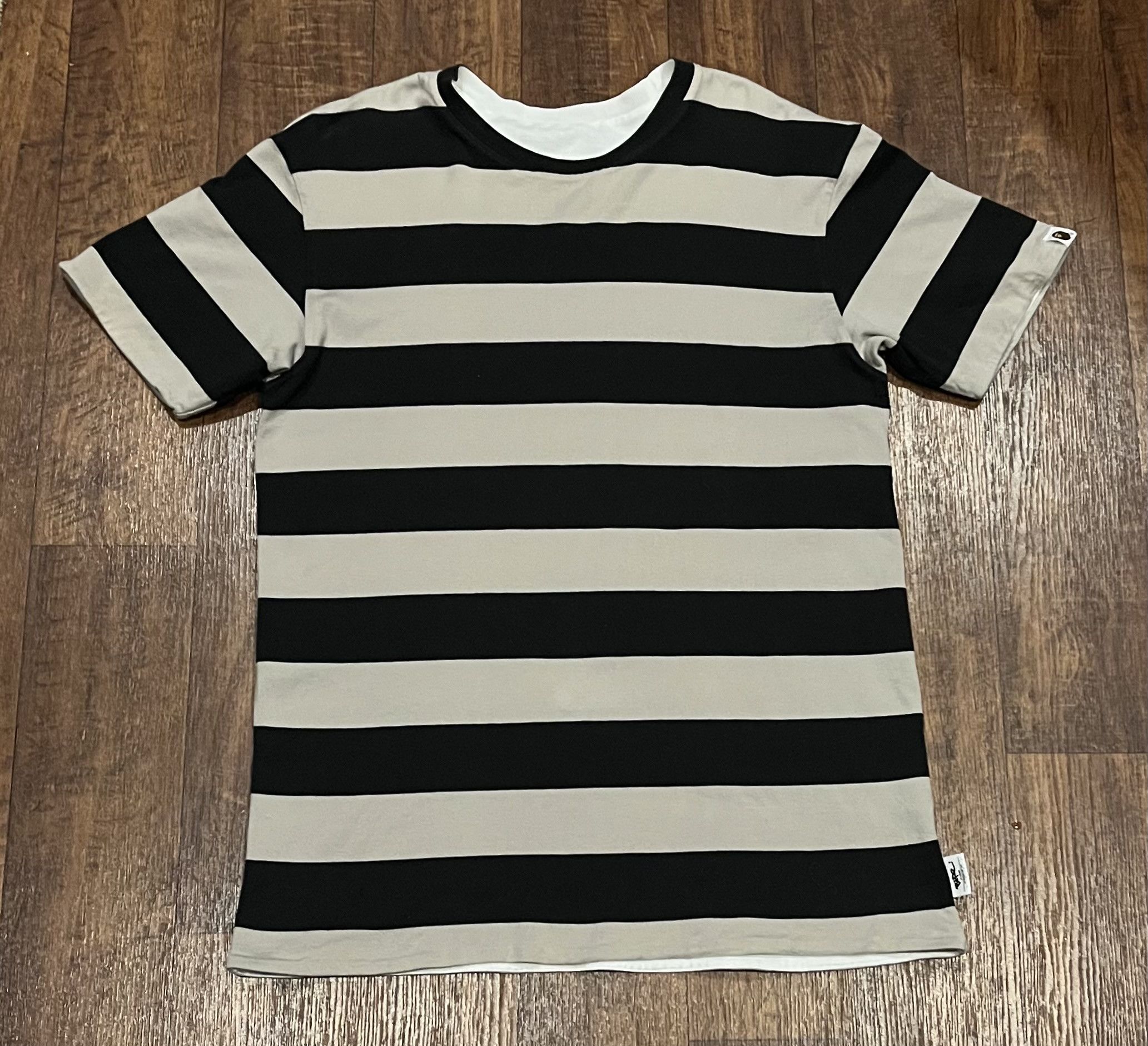 Bape reversible tee shirt