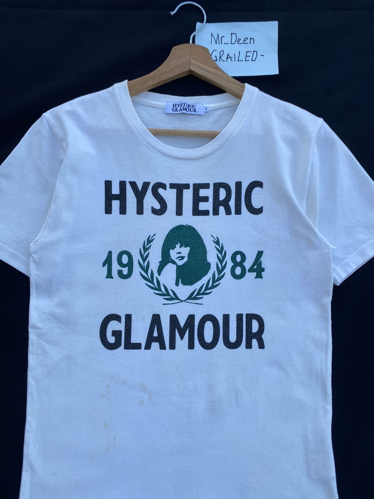 Hysteric Glamour Rare Hysteric Glamour 1984 Japanese Brand Tshirt Size US S / EU 44-46 / 1 - 1 Thumbnail