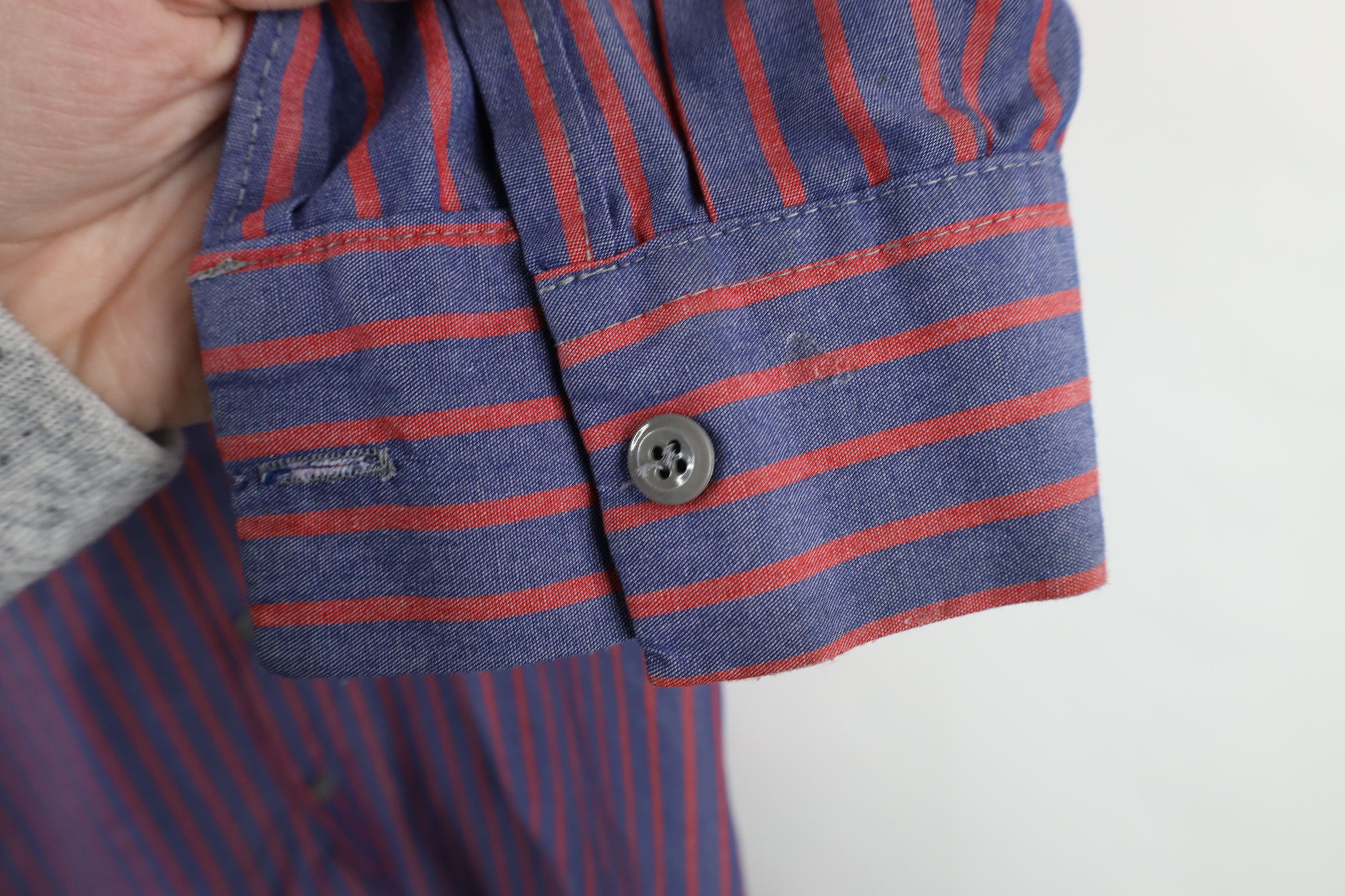 Vintage Vintage 90s Streetwear Workwear Mechanic Button Shirt Size US L / EU 52-54 / 3 - 7 Thumbnail