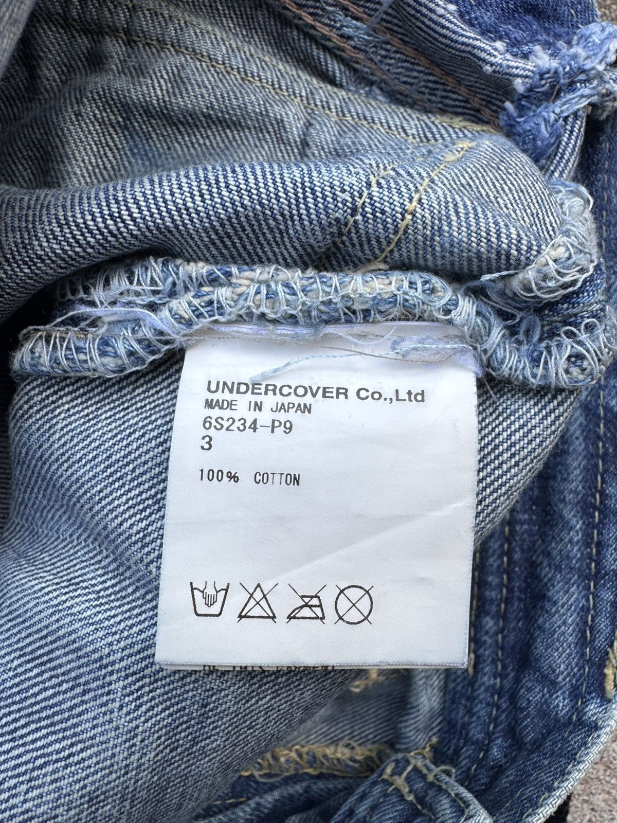 Comme des Garcons × Undercover Undercover x Comme Des Garçon KLAUS Denim Size US 34 / EU 50 - 9 Thumbnail