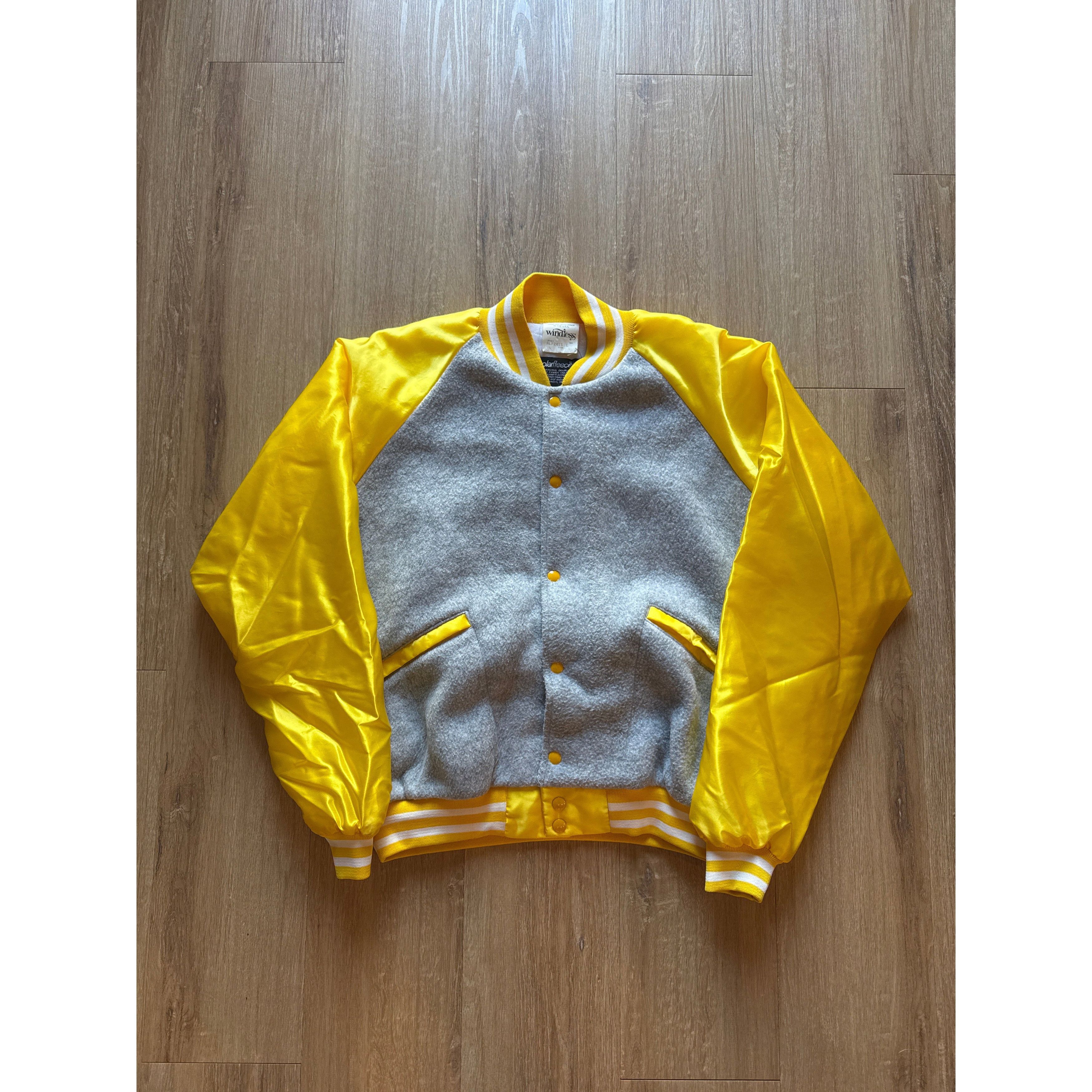 Vintage Vintage 80s Windless USA Polarfleece Satin Fleece Varsity Ja Size US L / EU 52-54 / 3 - 1 Thumbnail