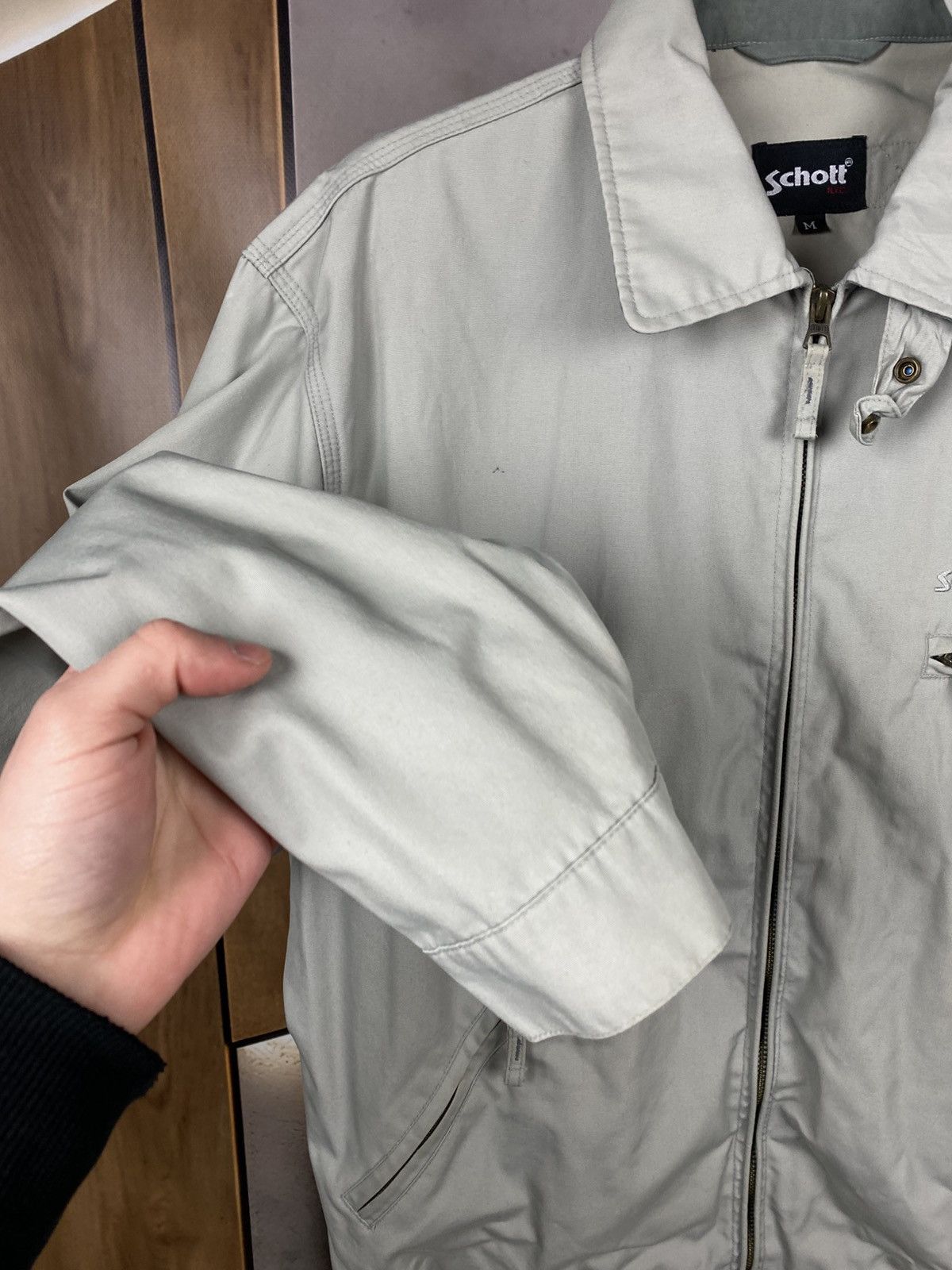 Schott 🍇Vintage 90s Jacket Schott NYC Bros Work Jacket VTG🍇 Size US M / EU 48-50 / 2 - 3 Thumbnail