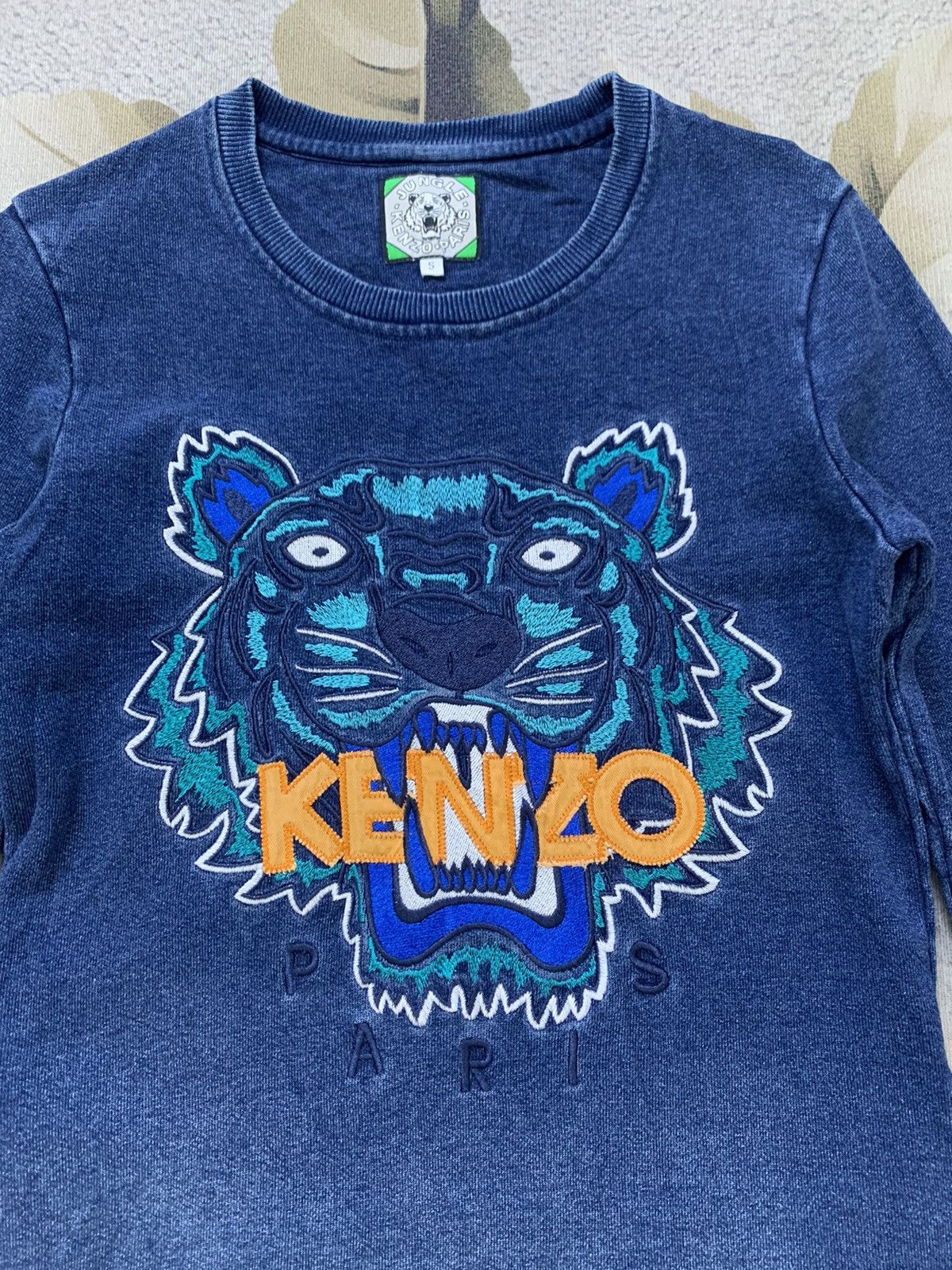 Kenzo Kenzo Jungle Paris Long Sweatshirt Size S / US 4 / IT 40 - 5 Thumbnail