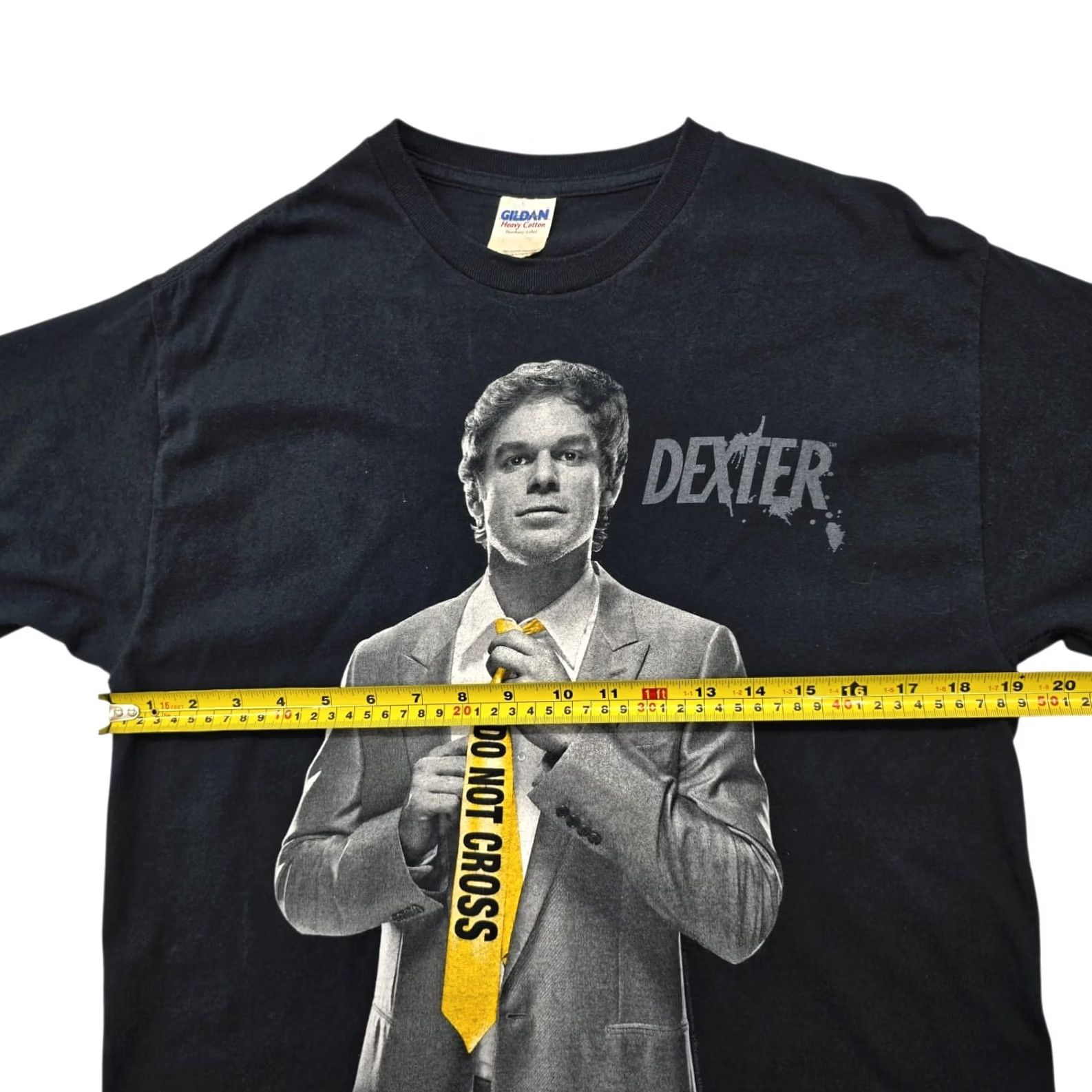 Gildan Gildan Unisex Dexter Morgan Black Graphic T-Shirt M Size US M / EU 48-50 / 2 - 6 Thumbnail