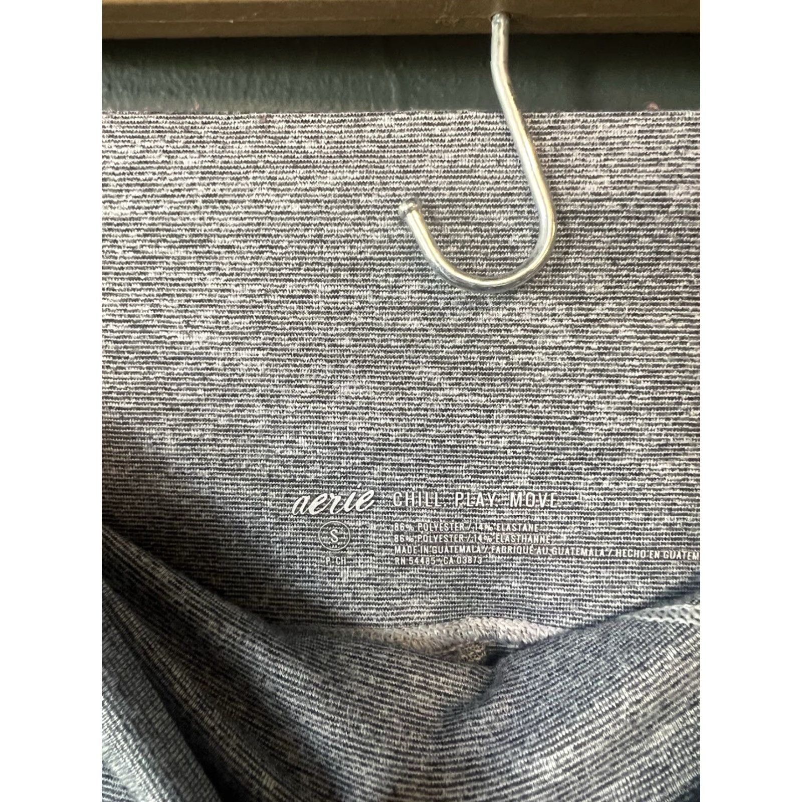 Vintage Aerie Womens Gray Cropped Athletic Leggings Pants Size Small Size 28" / US 6 / IT 42 - 3 Thumbnail