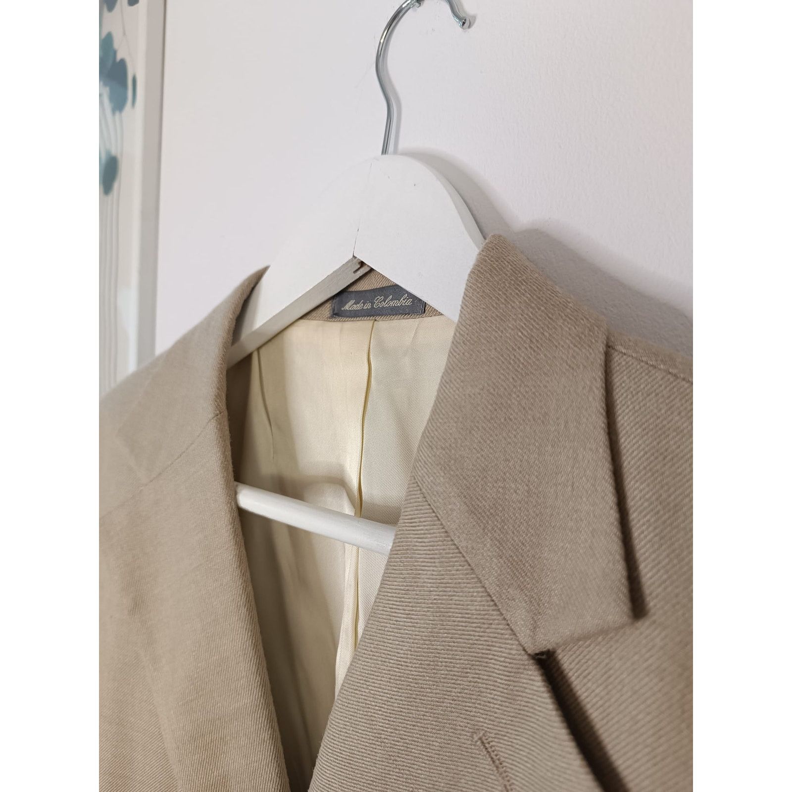Oscar De La Renta Oscar De La Renta Men Vintage Blazer Suit Jacket Silk Wool Size 52R - 6 Thumbnail