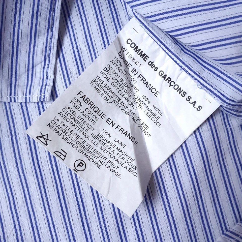 Comme des Garcons Comme Des Garcons SHIRT France Tops Shirt Size XS / US 0-2 / IT 36-38 - 9 Thumbnail