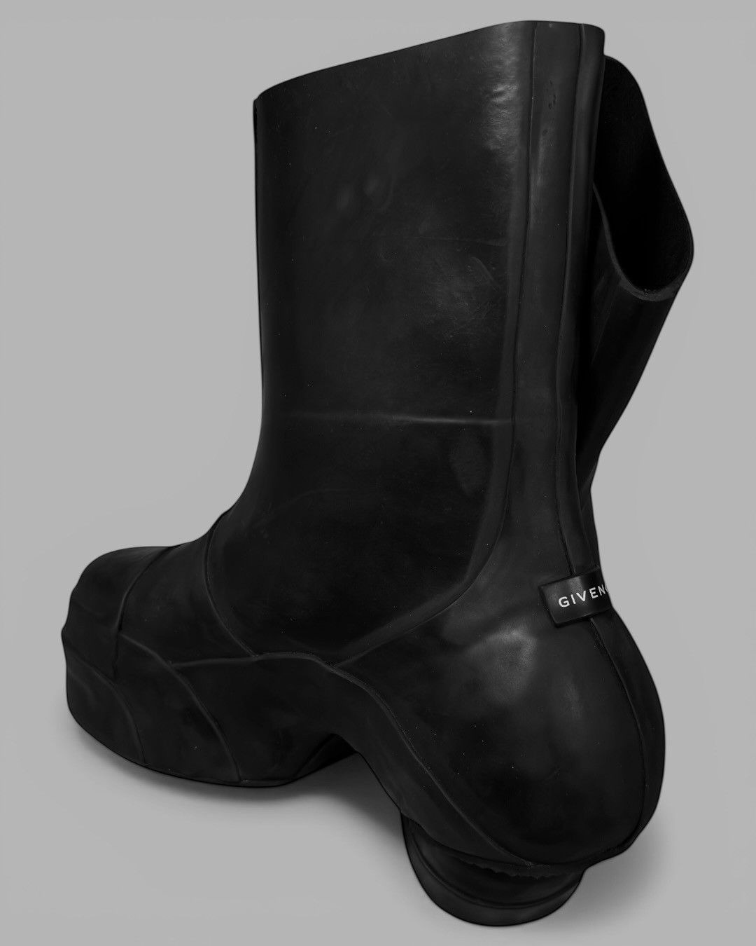Givenchy SS2023 Givenchy By Mathew M Williams Rubber Ankle Boots Size US 8.5 / EU 41-42 - 9 Thumbnail