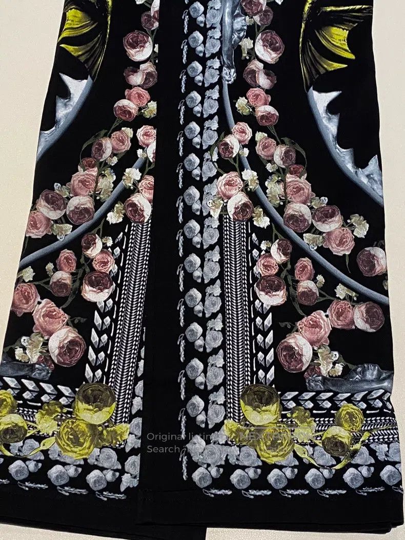 Givenchy Givenchy Shark Mermaid Floral Tee Size US XXS / EU 40 - 5 Thumbnail