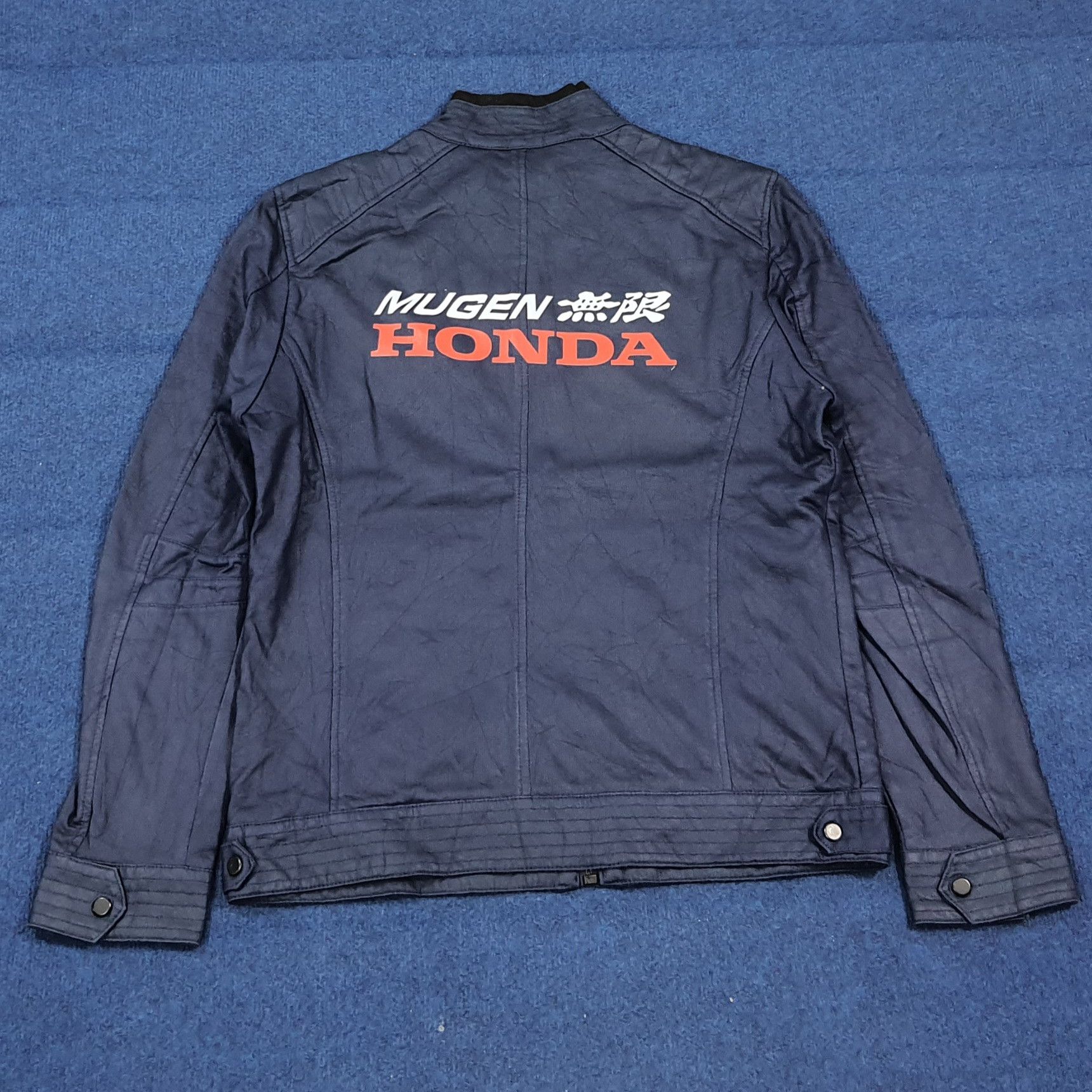 Japanese Brand Vintage Mugen HONDA Japan Motorsports Custom Jacket C307N7 Size US M / EU 48-50 / 2 - 1 Thumbnail