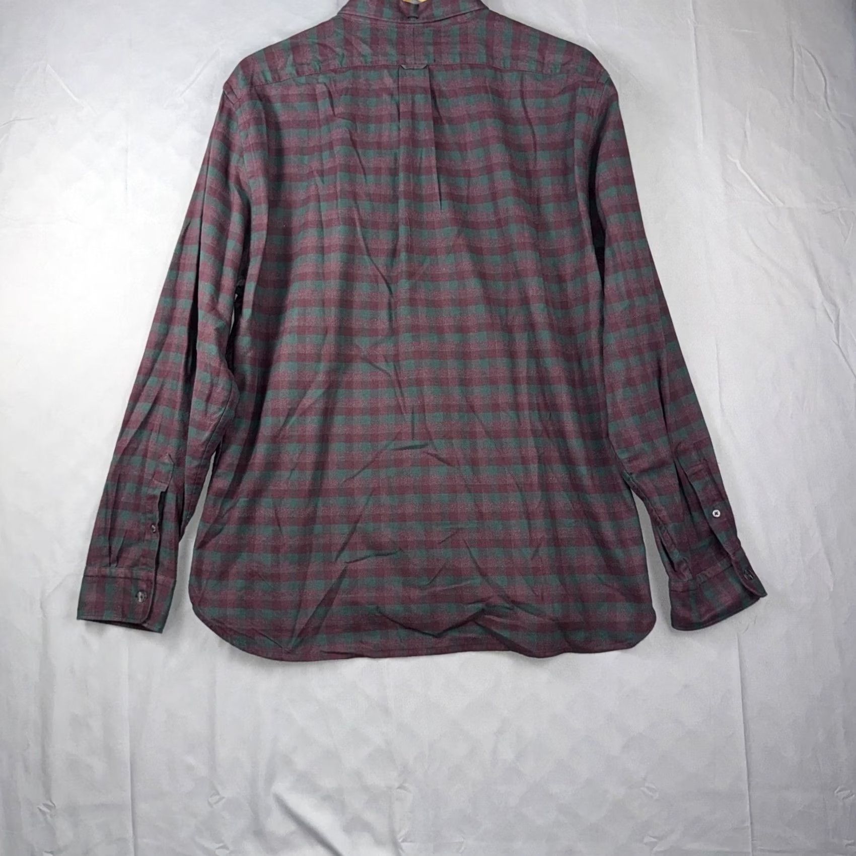 Todd Snyder Todd Snyder Shirt Men's XL Red Green Plaid Flannel Button Front Long Sleeve Size US XL / EU 56 / 4 - 2 Thumbnail