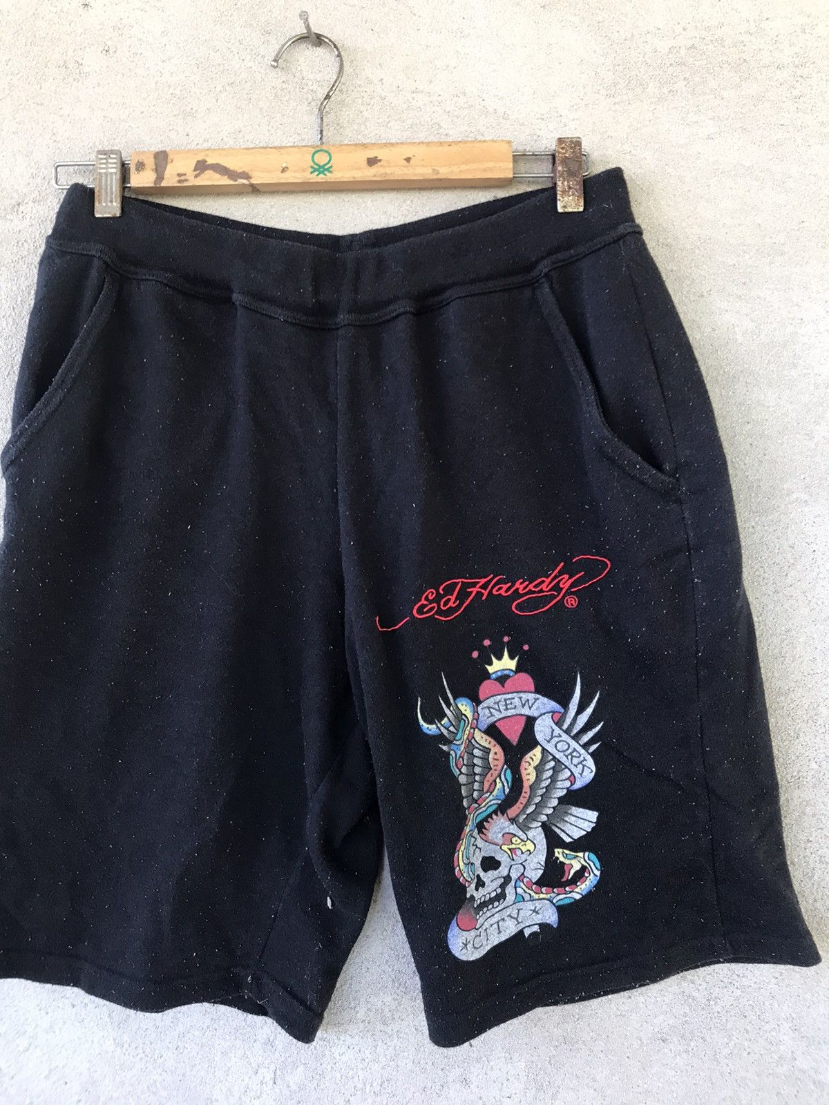Ed Hardy VINTAGE ED HARDY SHORT PANTS Size US 30 / EU 46 - 5 Thumbnail
