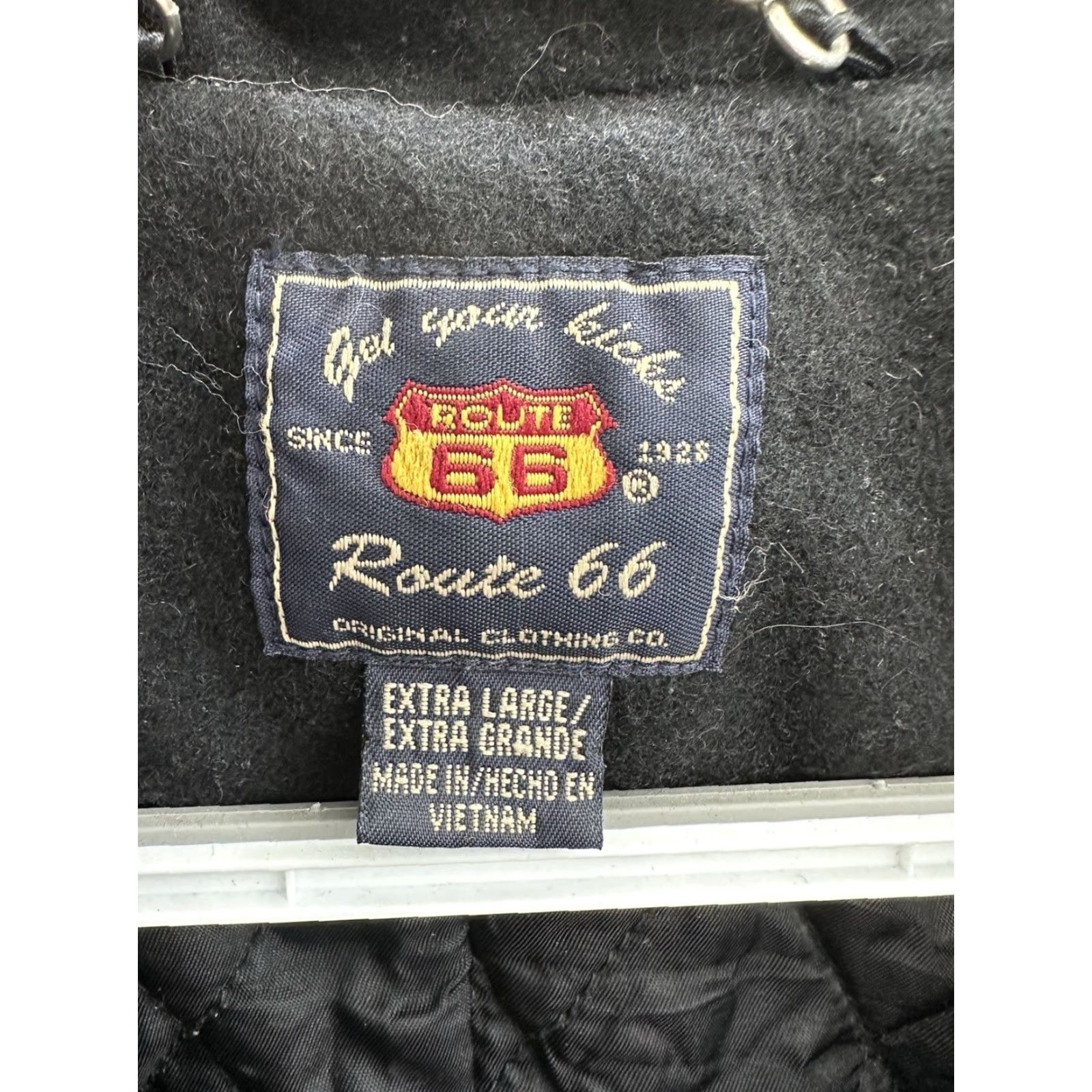 Route 66 Route 66 Womens Peacoat Jacket Black XL Double-Breasted Lined Button-Up Urban, 90s, Classic, Outdoor, Office, Casual Womens Size XL / US 12-14 / IT 48-50 - 4 Thumbnail