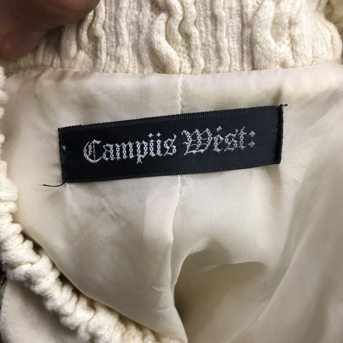 Vintage Vintage Campus West Zipper Ups Jacket Size US M / EU 48-50 / 2 - 9 Thumbnail