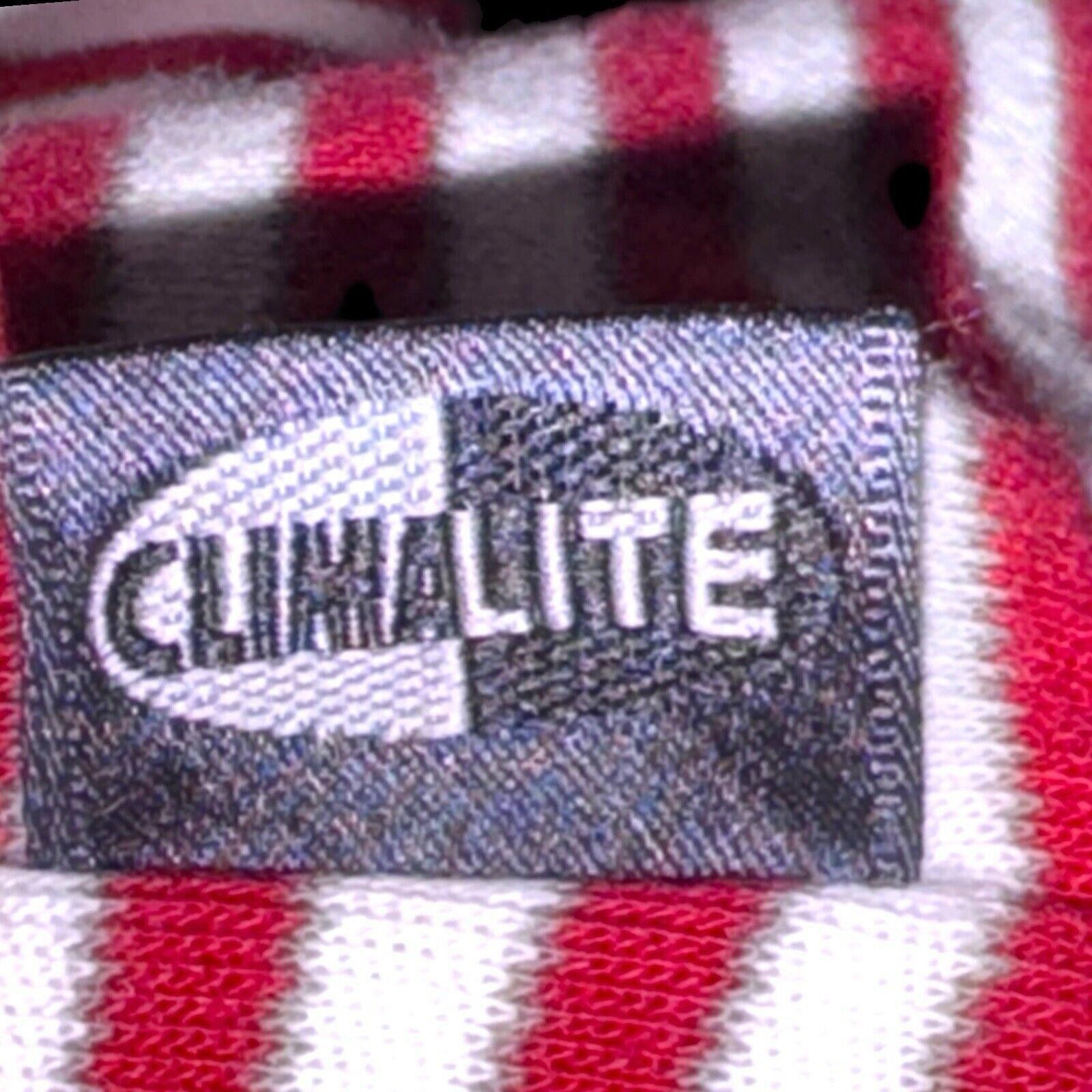 Adidas Adidas Red White Striped Clima Lite Polo Shirt Sz XL Size US XL / EU 56 / 4 - 3 Thumbnail