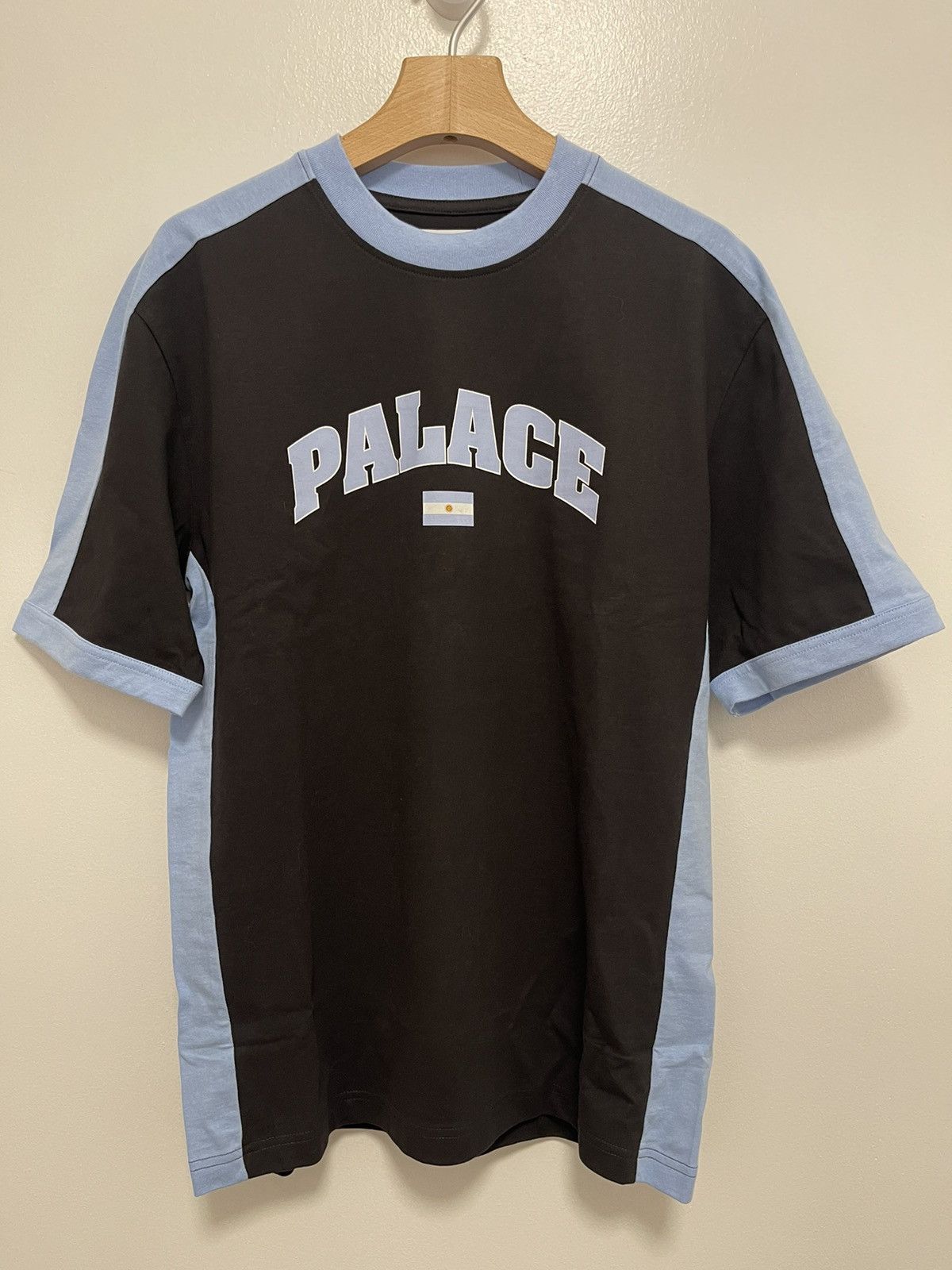 Palace Palace Flag T-Shirt Argentina Black Size S | Grailed