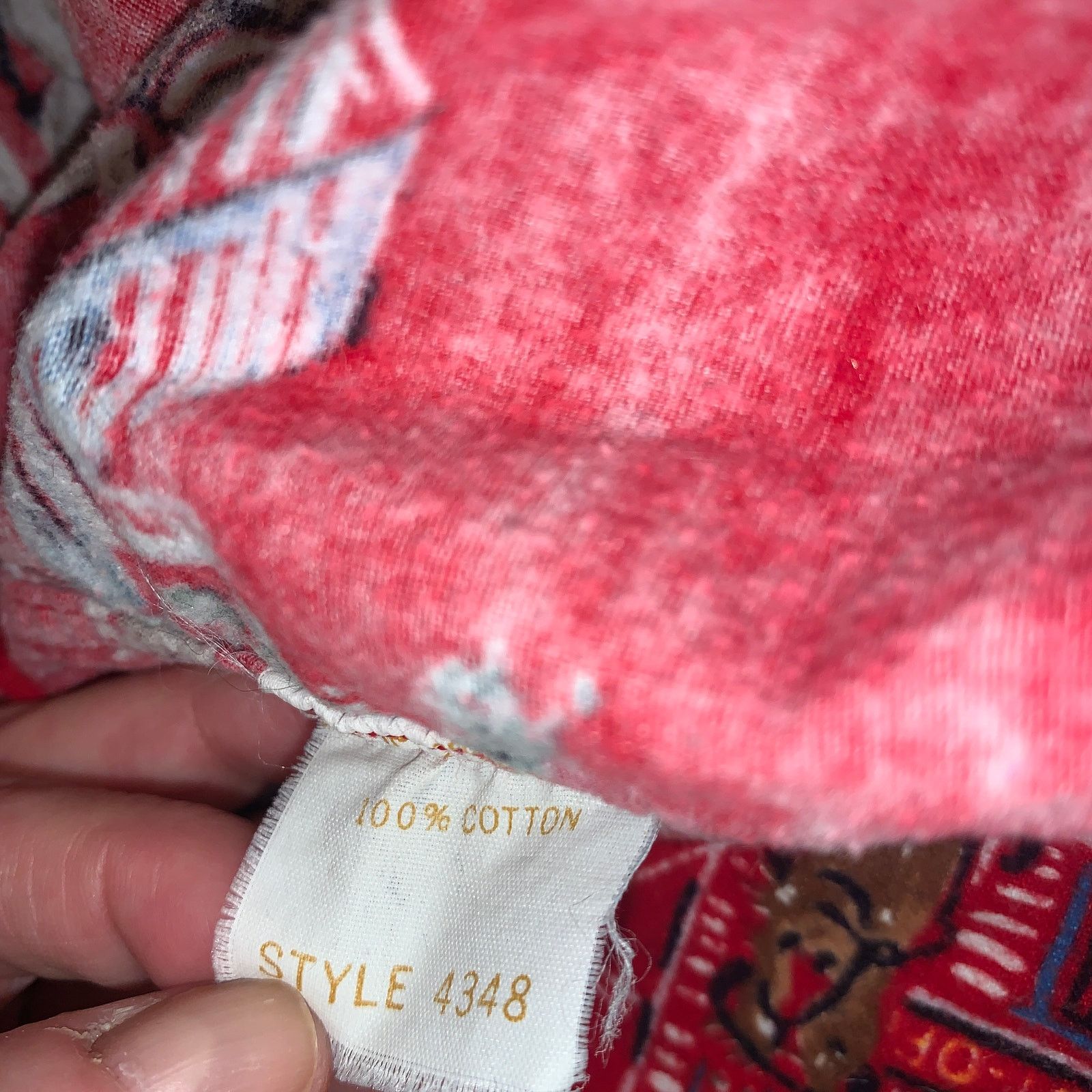 Ralph Lauren 80's RALPH LAUREN COWBOY WESTERN FLANNEL OVERSIZE NIGHTSHIRT Size ONE SIZE - 11 Thumbnail