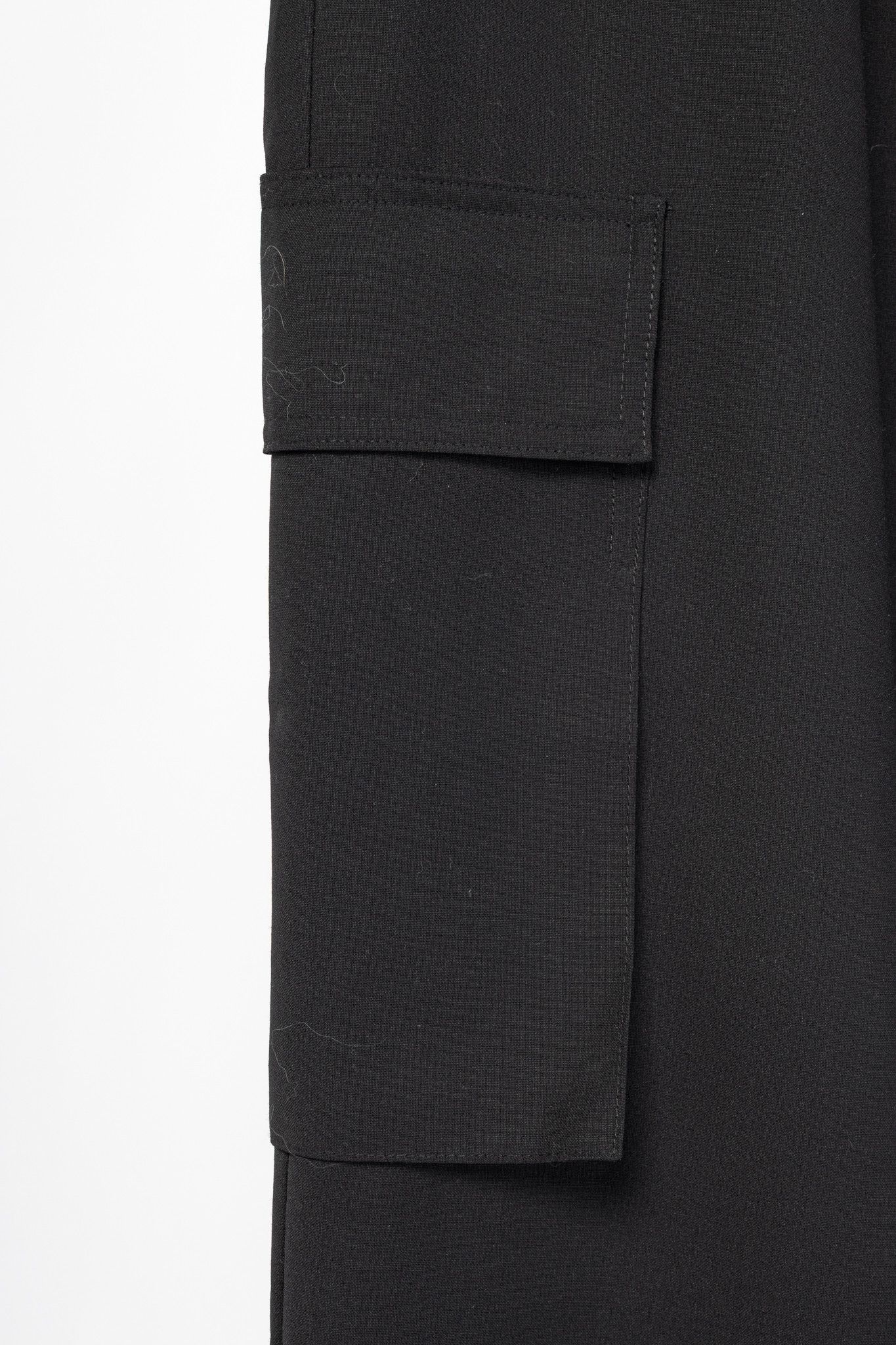 Tibi Tibi Wilt Black Tropical Wool Pull-On Jogger Size 28" / US 6 / IT 42 - 5 Thumbnail