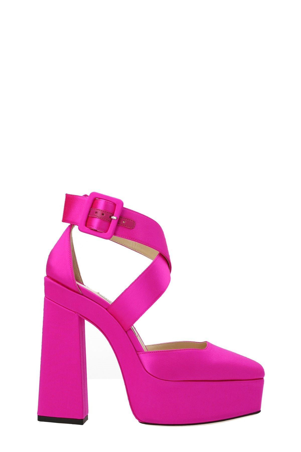 image of Jimmy Choo 'gian' Pumps Shoes in Fuchsia, Women's (Size 6)