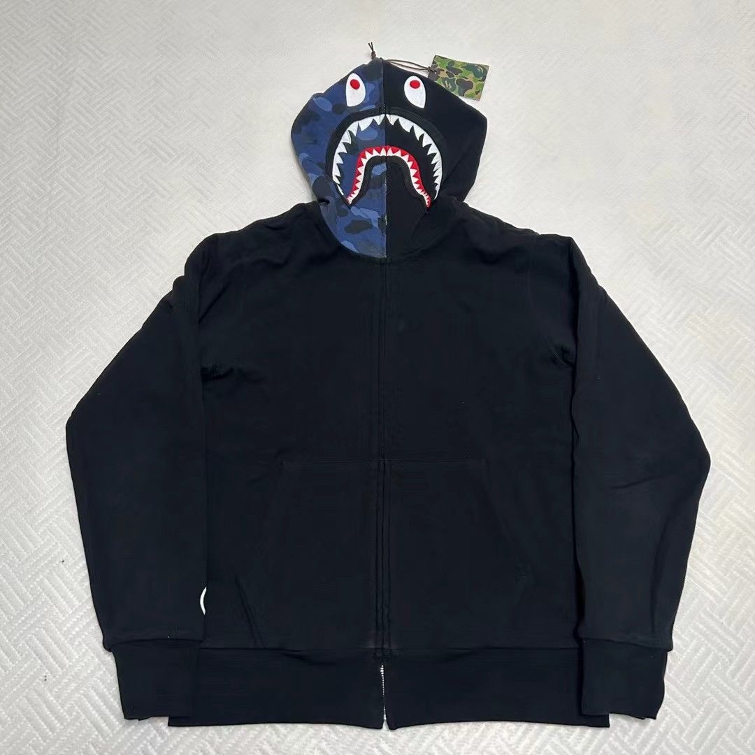 Bape BAPE UNIVERSE SHARK FULL ZIP HOODIE Size US L / EU 52-54 / 3 - 3 Thumbnail
