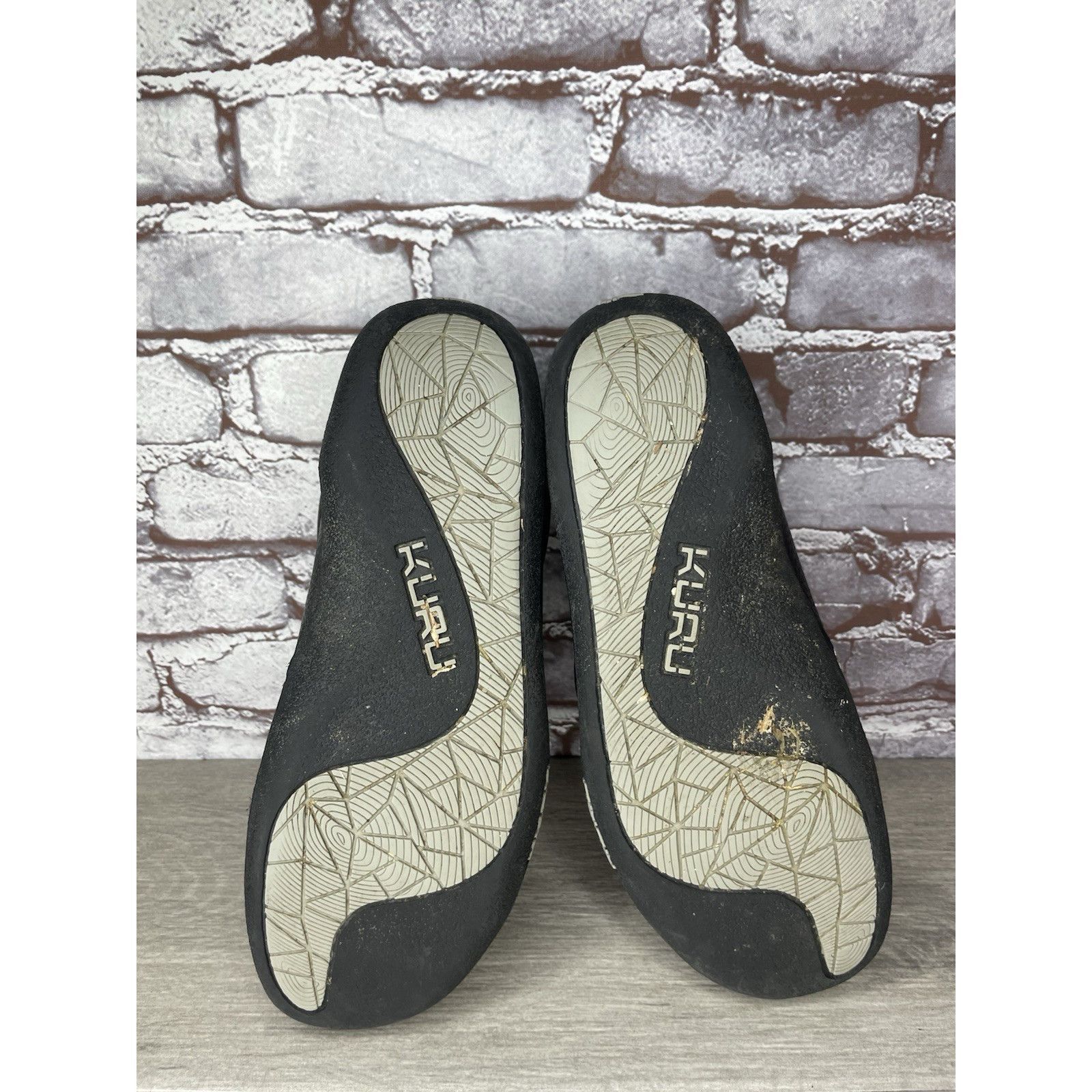 Guru Kuru Kivi Black Leather 10250180 Slip On Walking Loafers Com Size US 9.5 / EU 42-43 - 17 Thumbnail