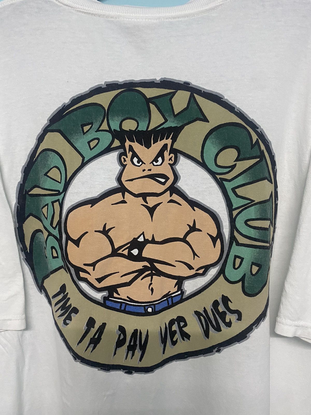 Rap Tees 💥STEAL💥BAD BOY CLUB BACK HIT BIG LOGO SHIRT Size US XL / EU 56 / 4 - 4 Thumbnail