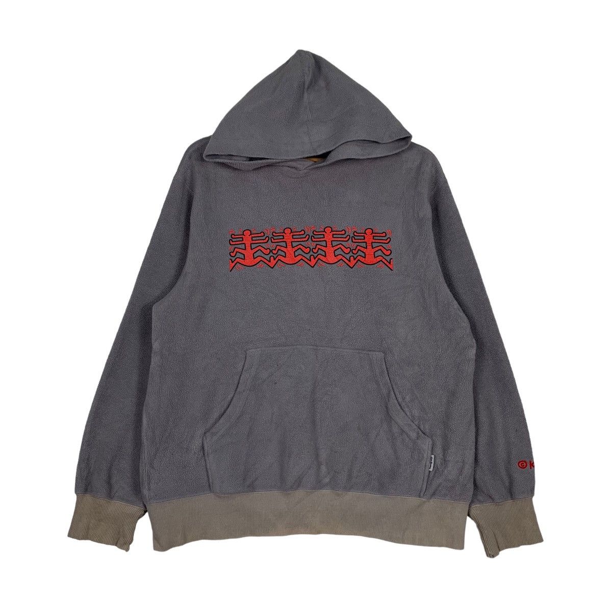 Keith Haring KEITH HARING GRAPHIC PULLOVER FLEECE HOODIES #0397-C18 Size US M / EU 48-50 / 2 - 1 Thumbnail
