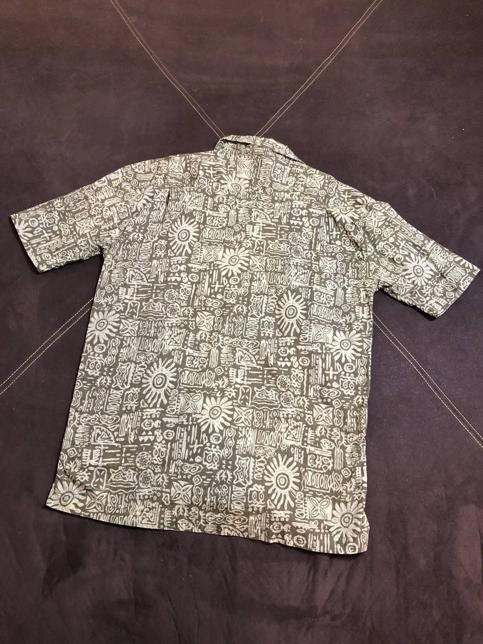 Vintage Giorgio Short Sleeve Abstract Print Button Up Down Shirt Size US L / EU 52-54 / 3 - 8 Thumbnail