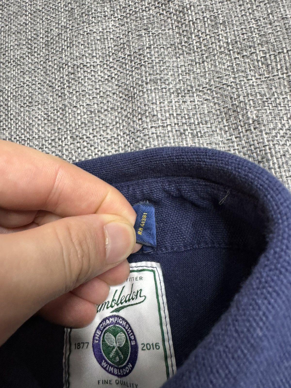 Polo Ralph Lauren Wimbledon Polo Ralph Lauren Big long sleeve Collar T-Shirt Size US M / EU 48-50 / 2 - 4 Thumbnail
