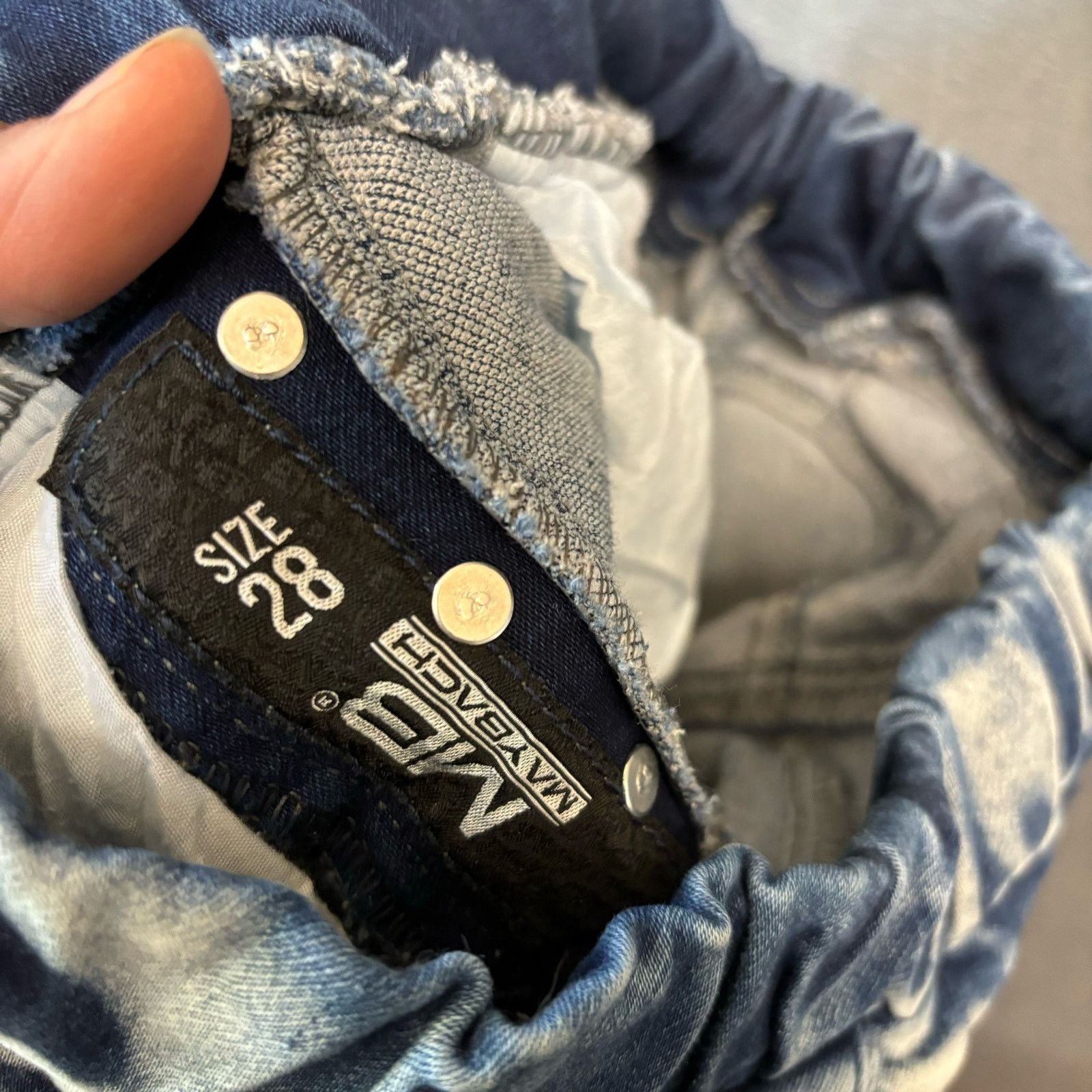Other Maybach Denim Joggers Streetwear Elastic Waist Men’s Size 28 Size US 28 / EU 44 - 13 Thumbnail