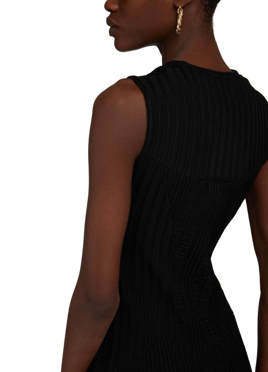 Givenchy o1y0925 Mini Dress in Black Size S / US 4 / IT 40 - 4 Thumbnail