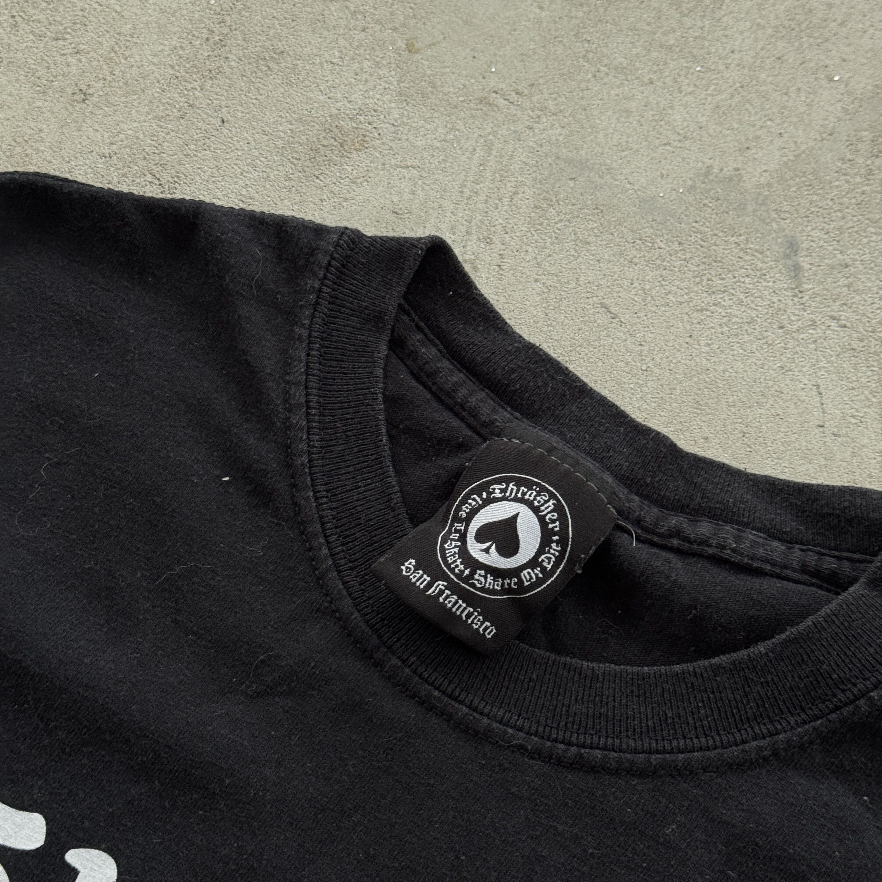 Thrasher Vintage 90s Thrasher Skate and Destroy Tee Size US S / EU 44-46 / 1 - 4 Thumbnail