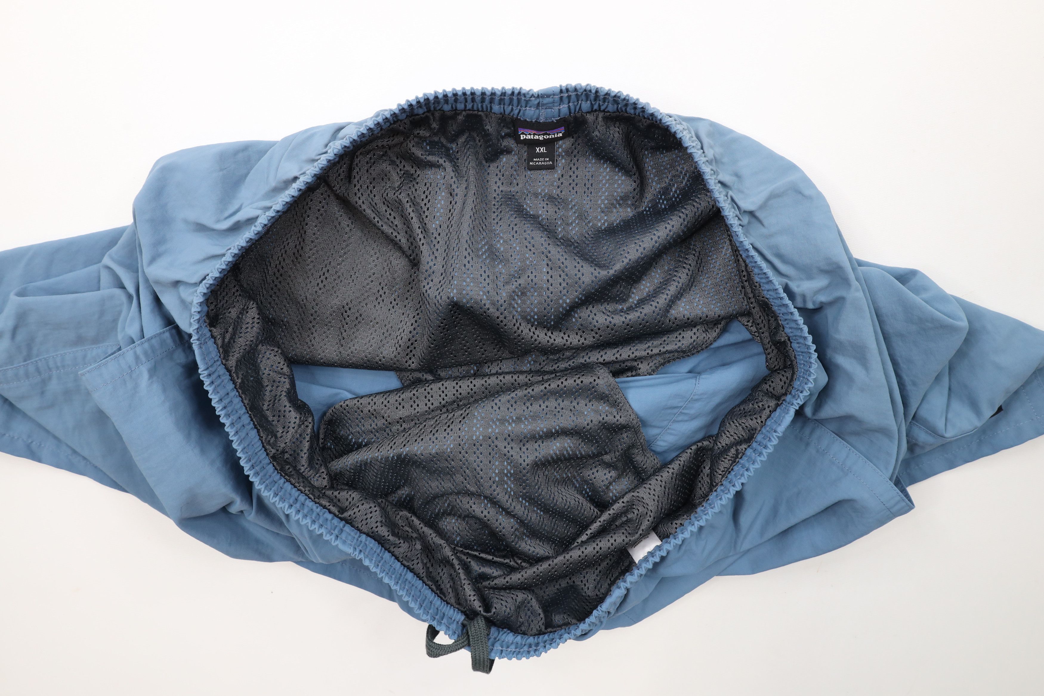 Patagonia × Vintage Patagonia Out Above Knee Lined Baggies Shorts Blue Nylon 7" Size US 38 / EU 54 - 8 Thumbnail