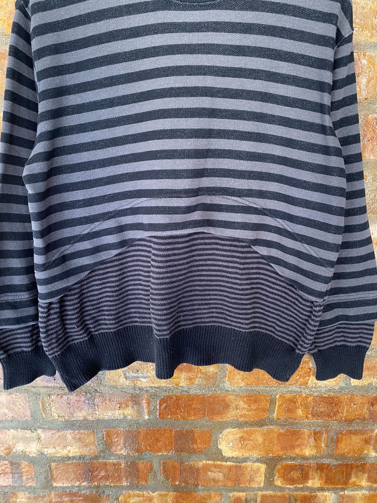 Ne-Net Vtg hybrid loopwheeler and knit stripe Size US M / EU 48-50 / 2 - 6 Thumbnail