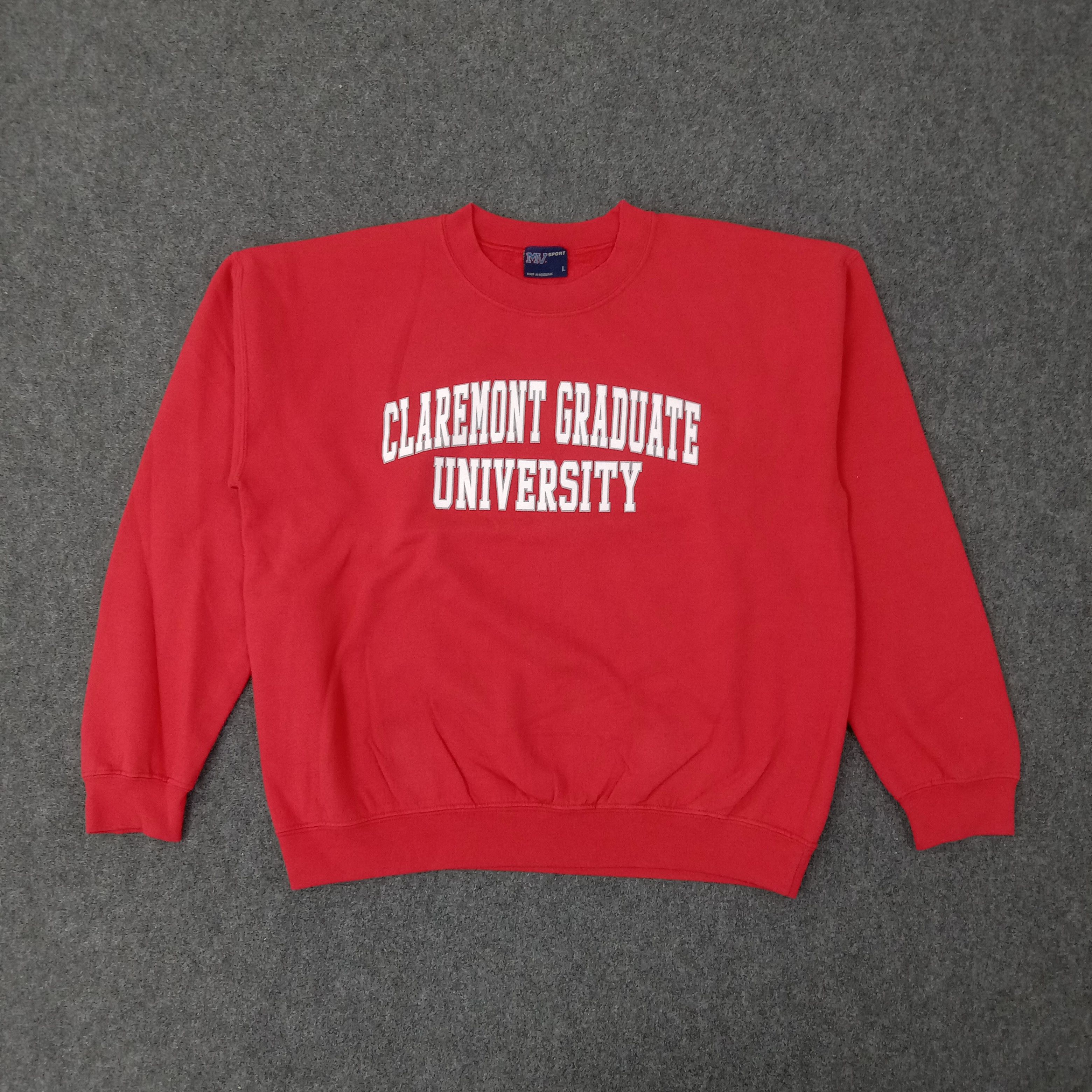 Vintage Claremont Graduate University Promo Sweatshirt C261N3 Size US L / EU 52-54 / 3 - 1 Thumbnail