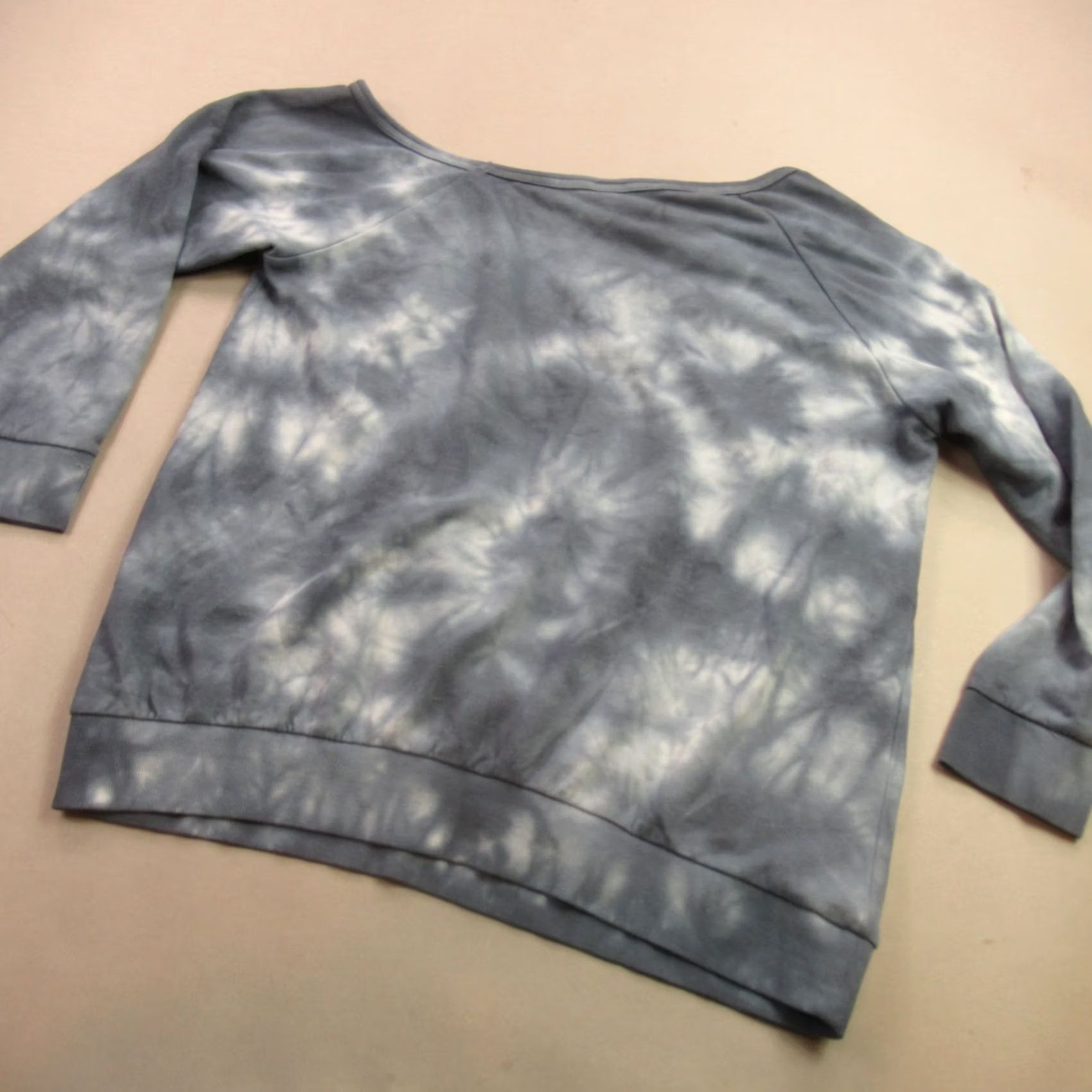 Torrid Torrid Shirt 2 Blue Crew Neck Pullover Long Sleeve Casual Lightweight Womens Size XS / US 0-2 / IT 36-38 - 7 Thumbnail